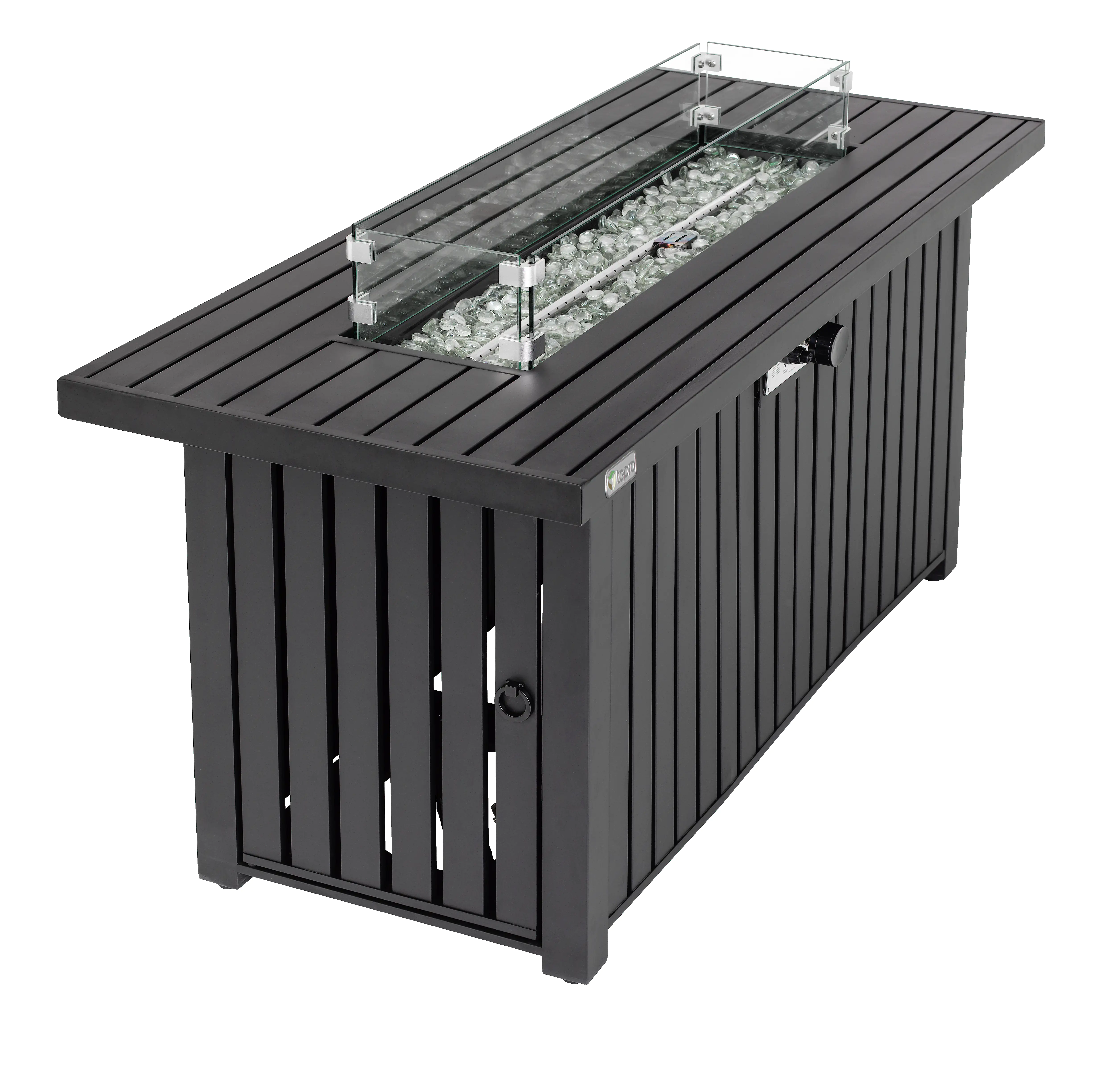Tepro Gasfeuerstelle Topeka XL anthrazit