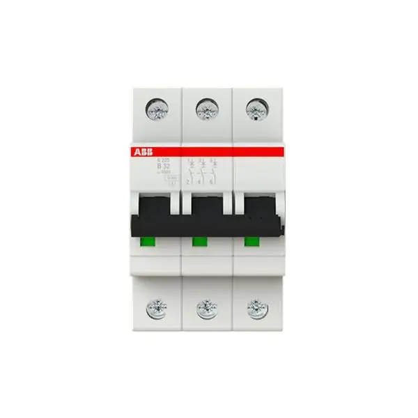 ABB Leitungsschutzschalter B32 B 32 A, 3-polig, S203-B32