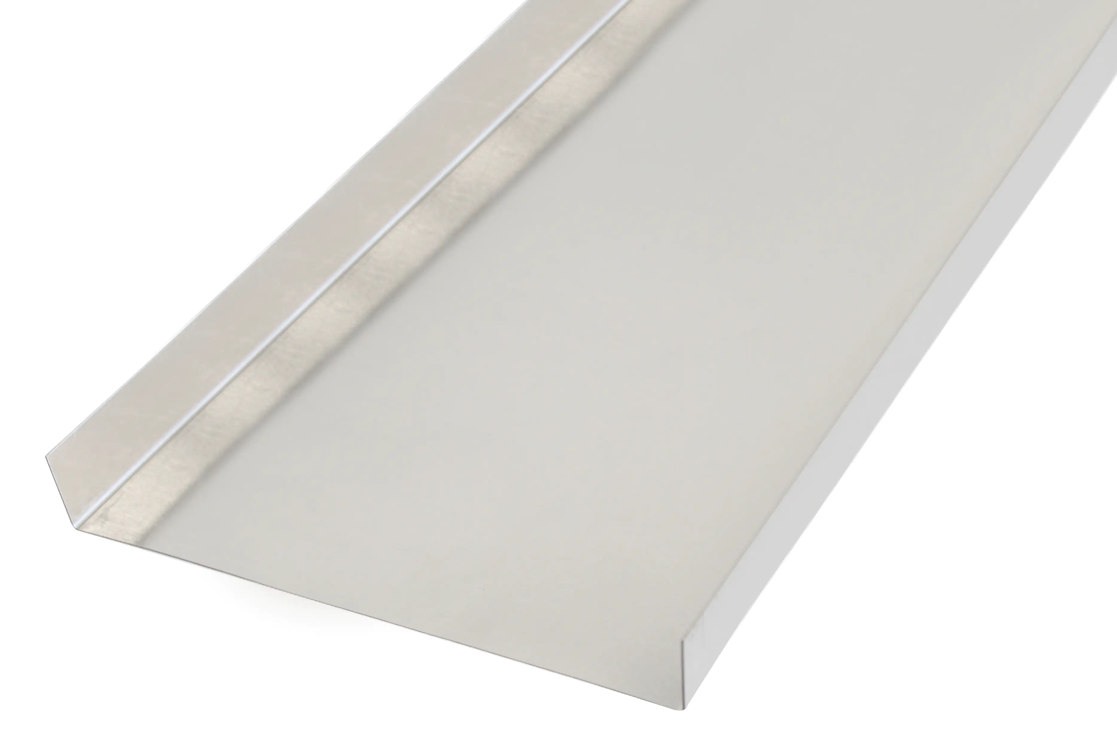 Alberts Glattblech U-Form Aluminium natur 18 x 130 x 18 x 2000 mm gekantet
