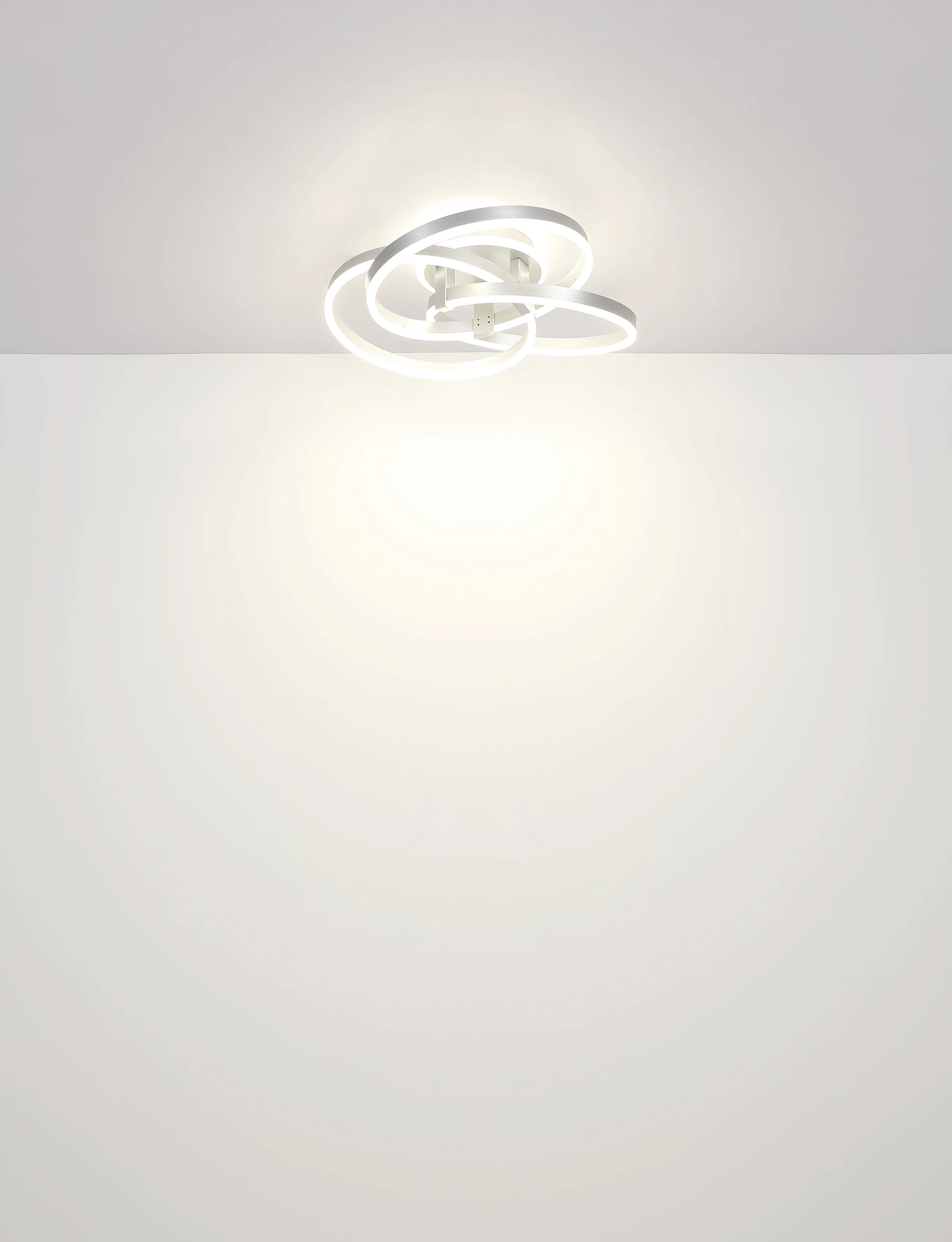 Globo LED Deckenleuchte Herwig grau