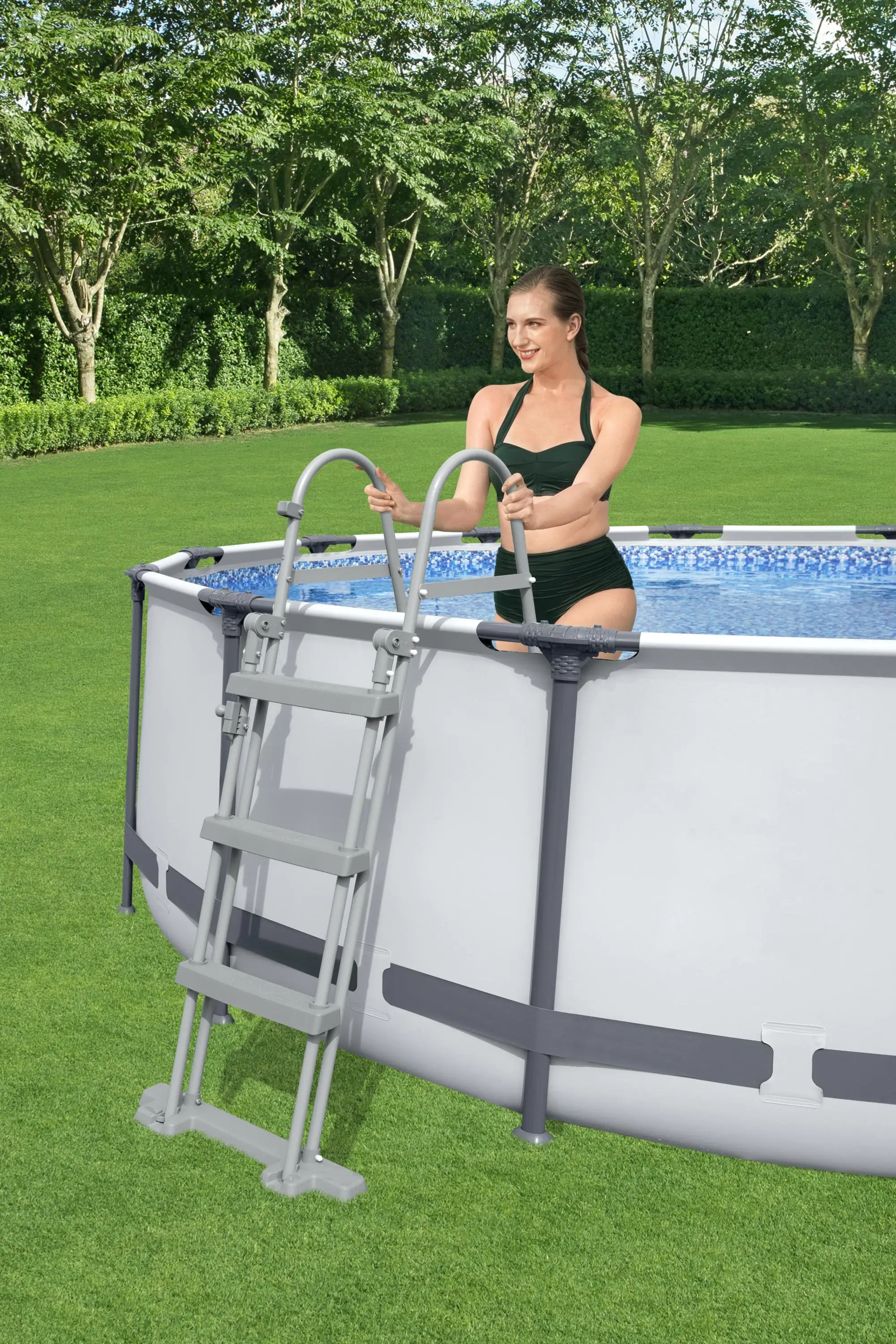 Bestway Flowclear Sicherheitsleiter 107 cm