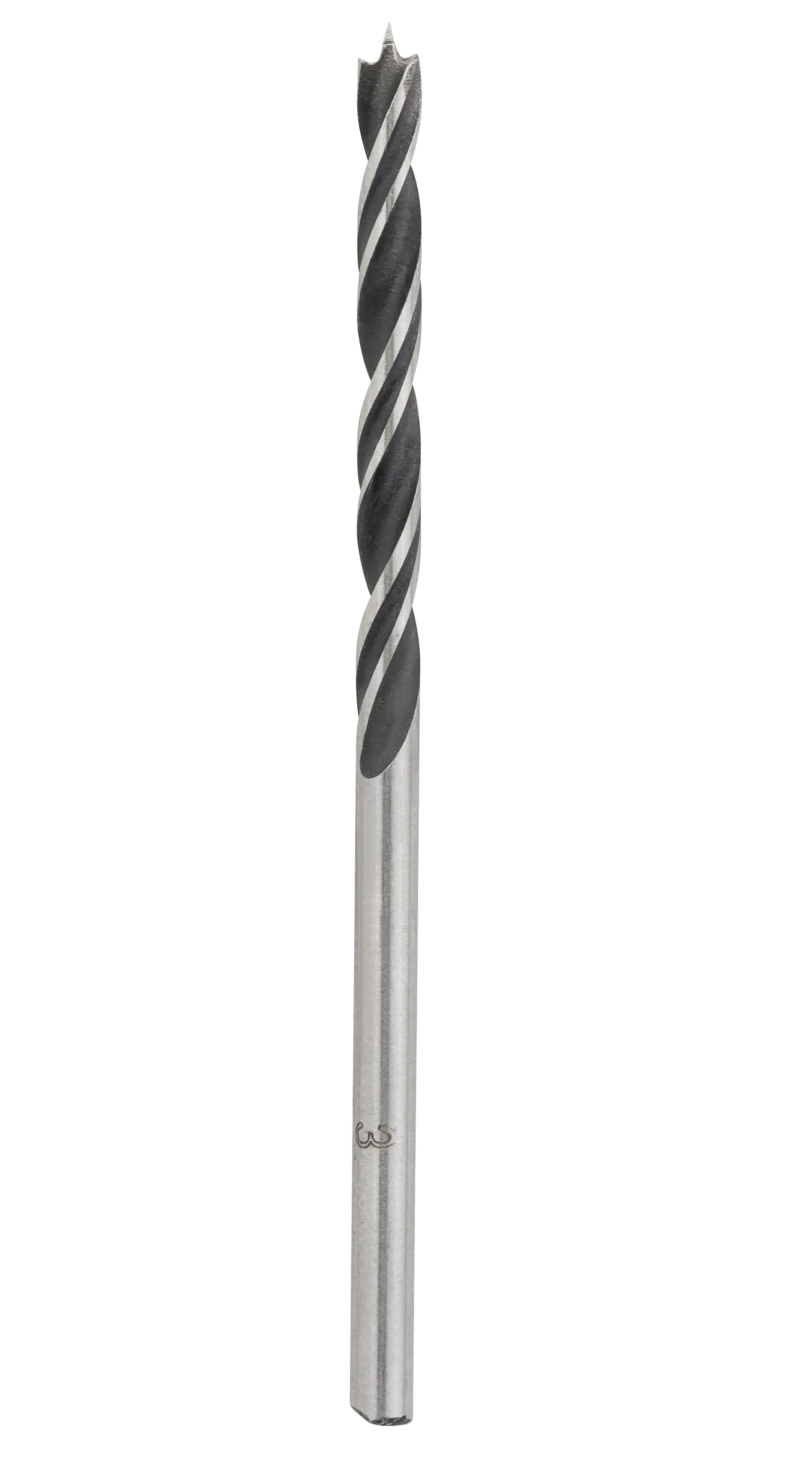 Bosch Holzspiralbohrer 3 x 33 x 61 mm Rundschaft