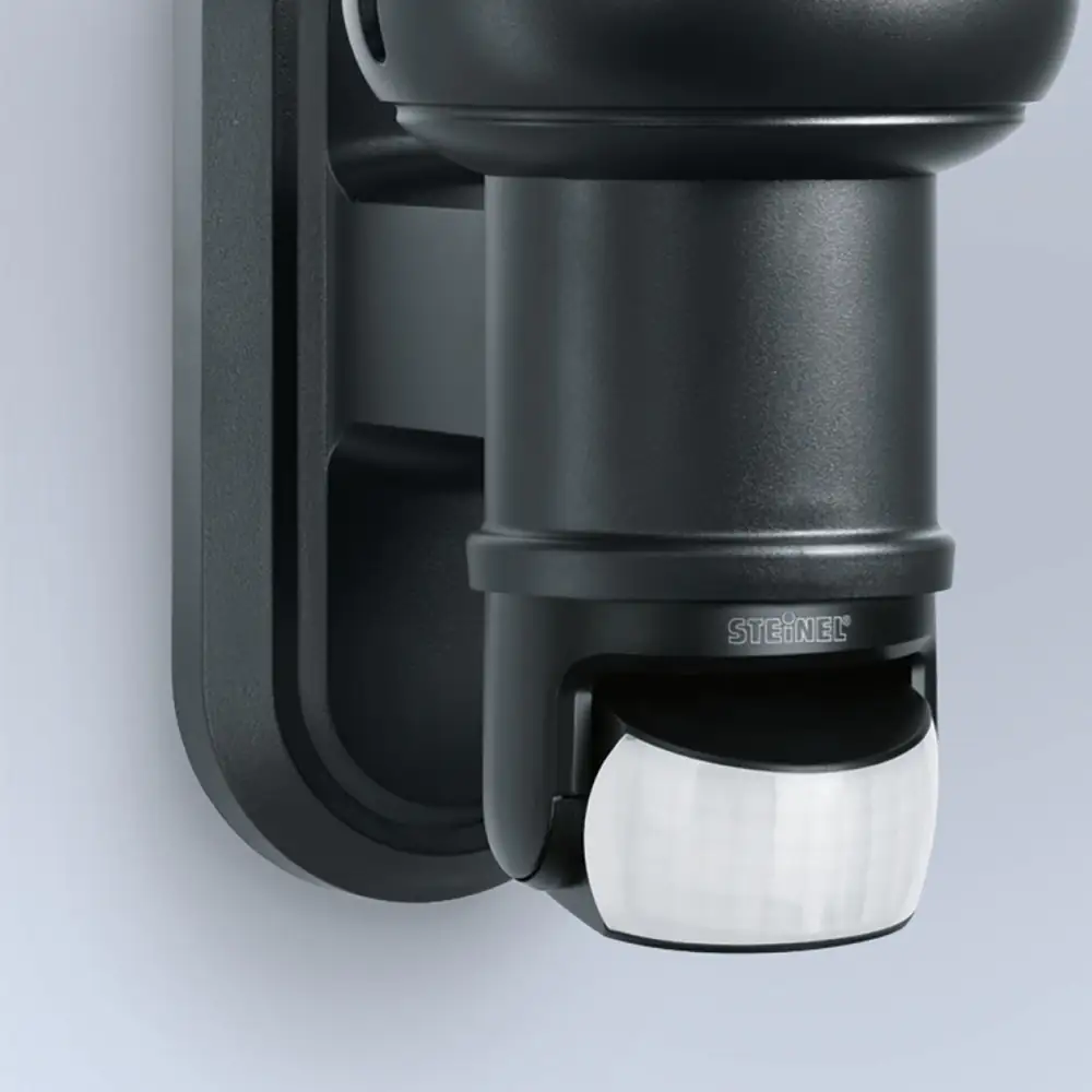 Steinel Außenleuchte L 560 S Schwarz mit Sensor schwenkbar 12 m