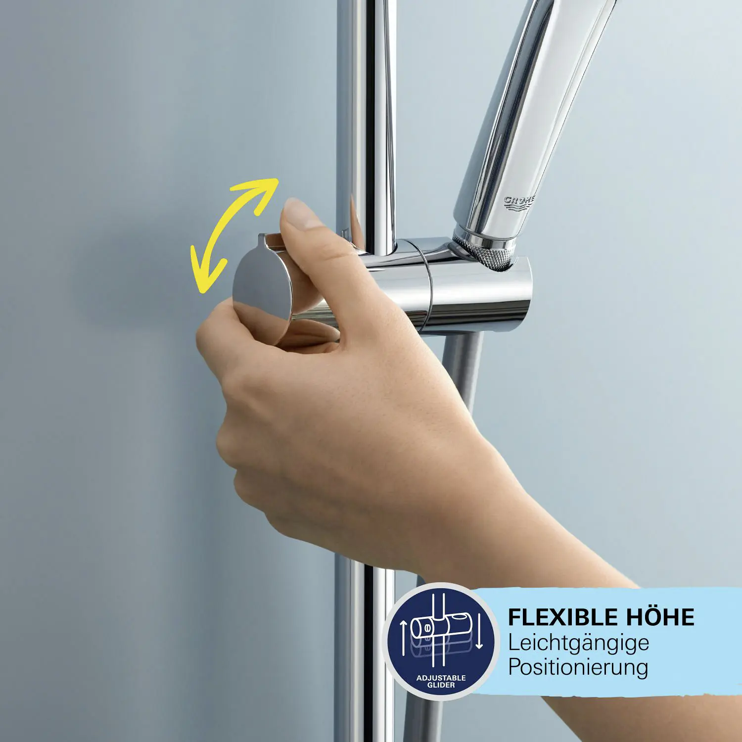 Grohe Kopfbrausesystem Vitalio Joy 260 inkl. Einhebelmischer