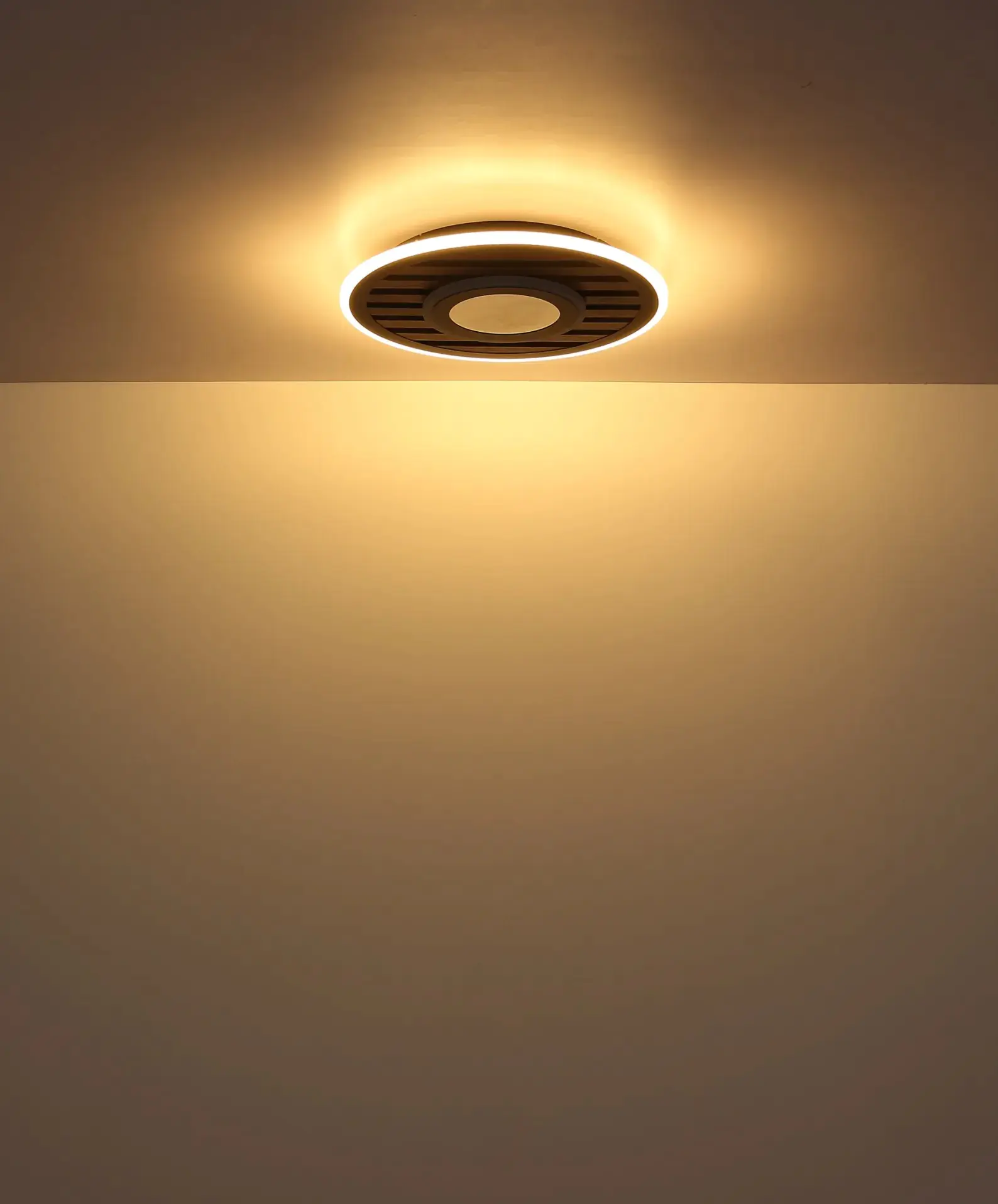 Globo LED Deckenleuchte Woody Ø 40 cm