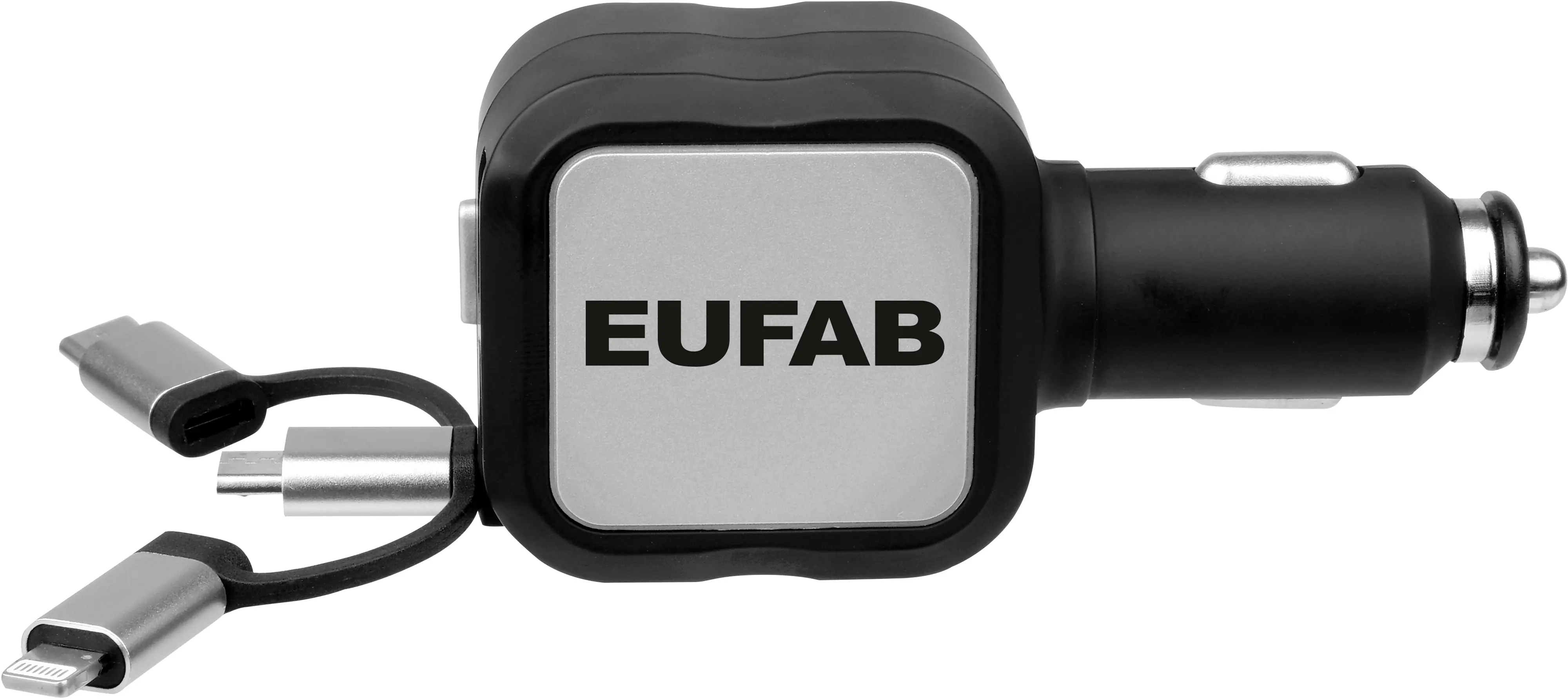 EUFAB 4in1 Universal KFZ Ladekabel 12/24V