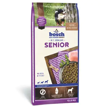 Bosch Hundetrockenfutter Senior 12,5 kg Geflügel mit Reis