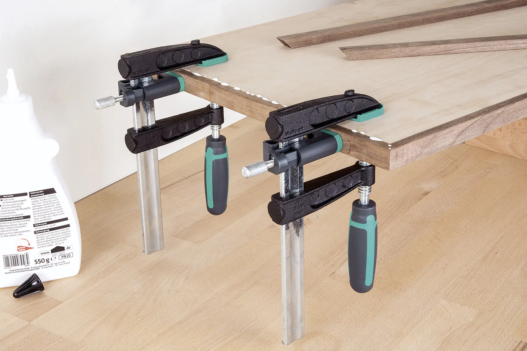 Wolfcraft Kantenspanner-Set KS 24 2-teilig