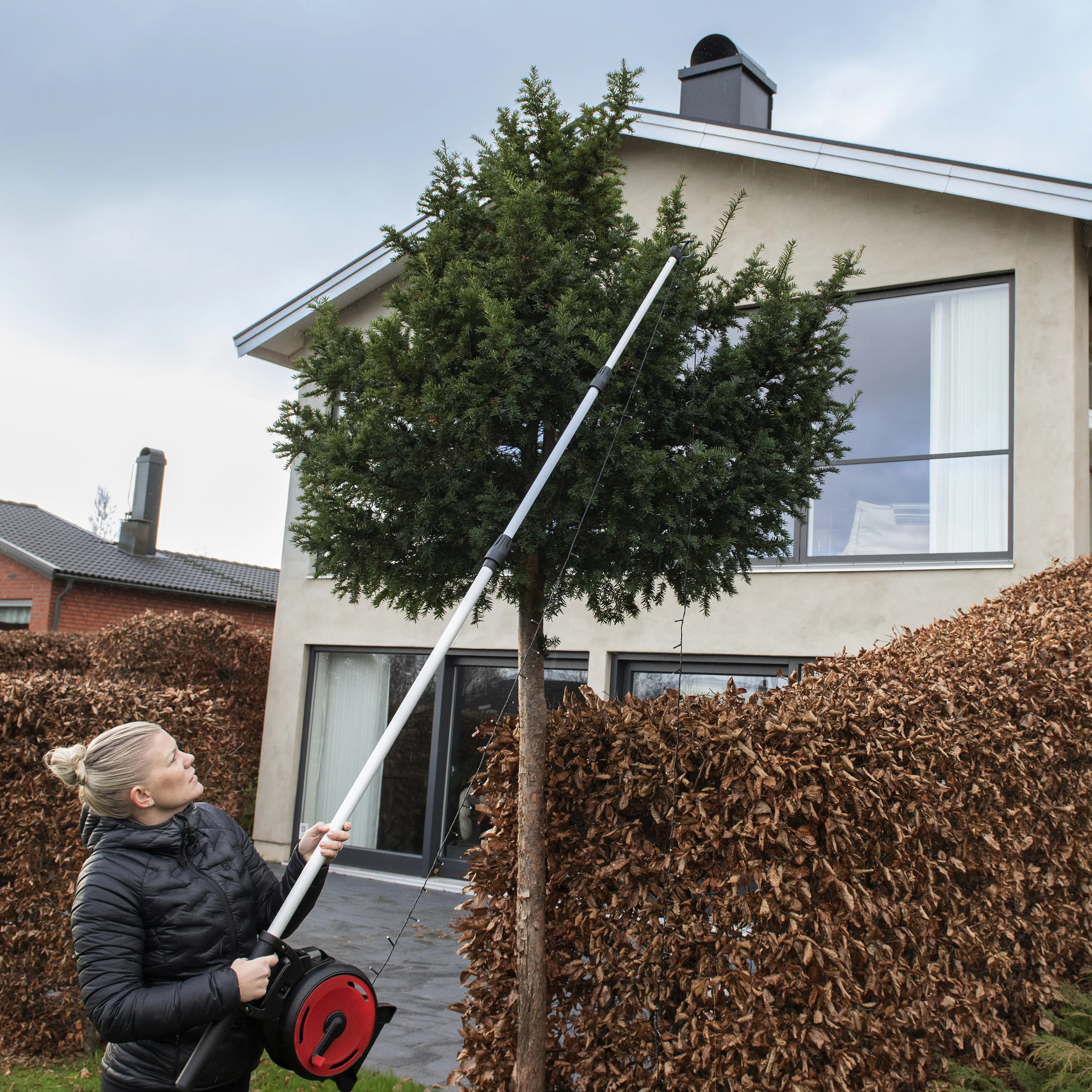 Konstsmide Teleskopstab EasyFix für Lichterketten
