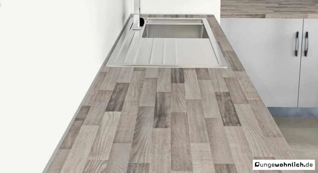 GetaElements Arbeitsplatte 410 x 60 cm, 39 mm, Eiche