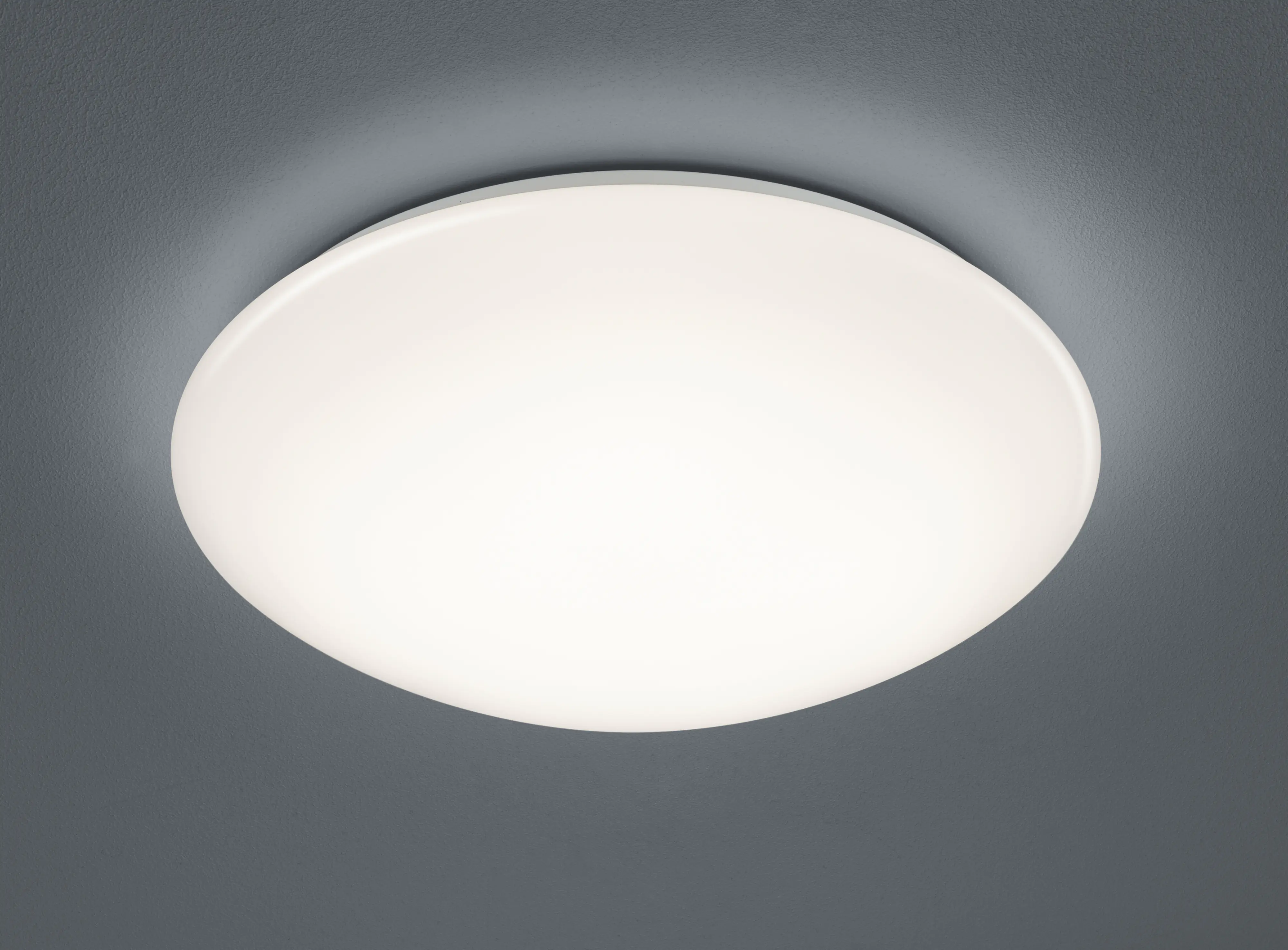 Trio LED-Deckenleuchte Pollux mit Bewegungsmelder Ø 37 cm warmweiß weiß