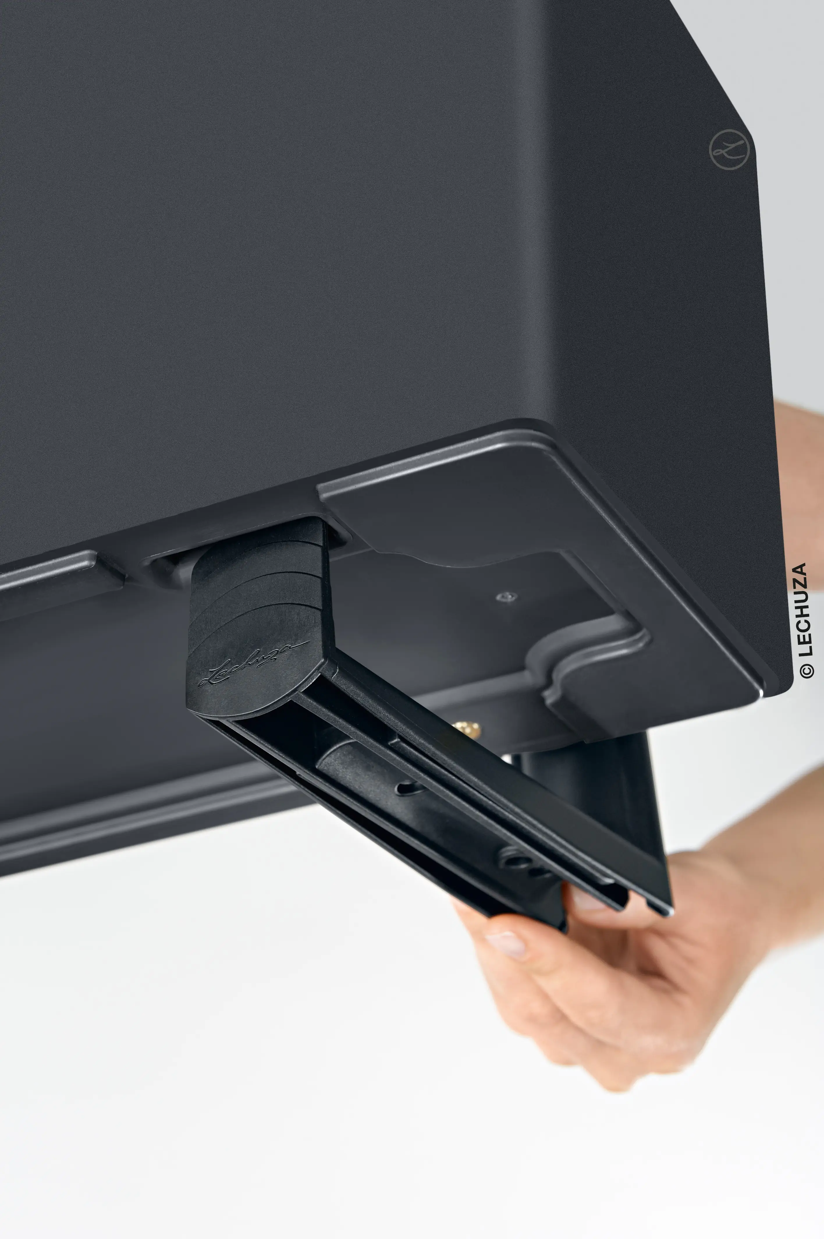 Lechuza Balkonkastenhalter schwarz