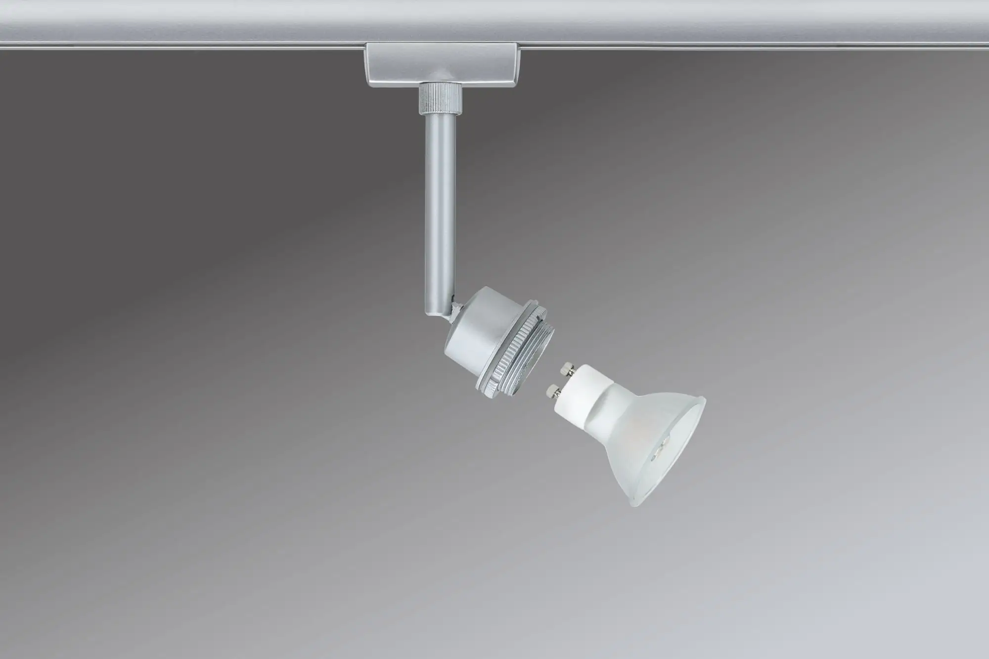 Paulmann URail DecoSystems Einzelspot GZ10 chrom matt 5,1 cm 3,5 W