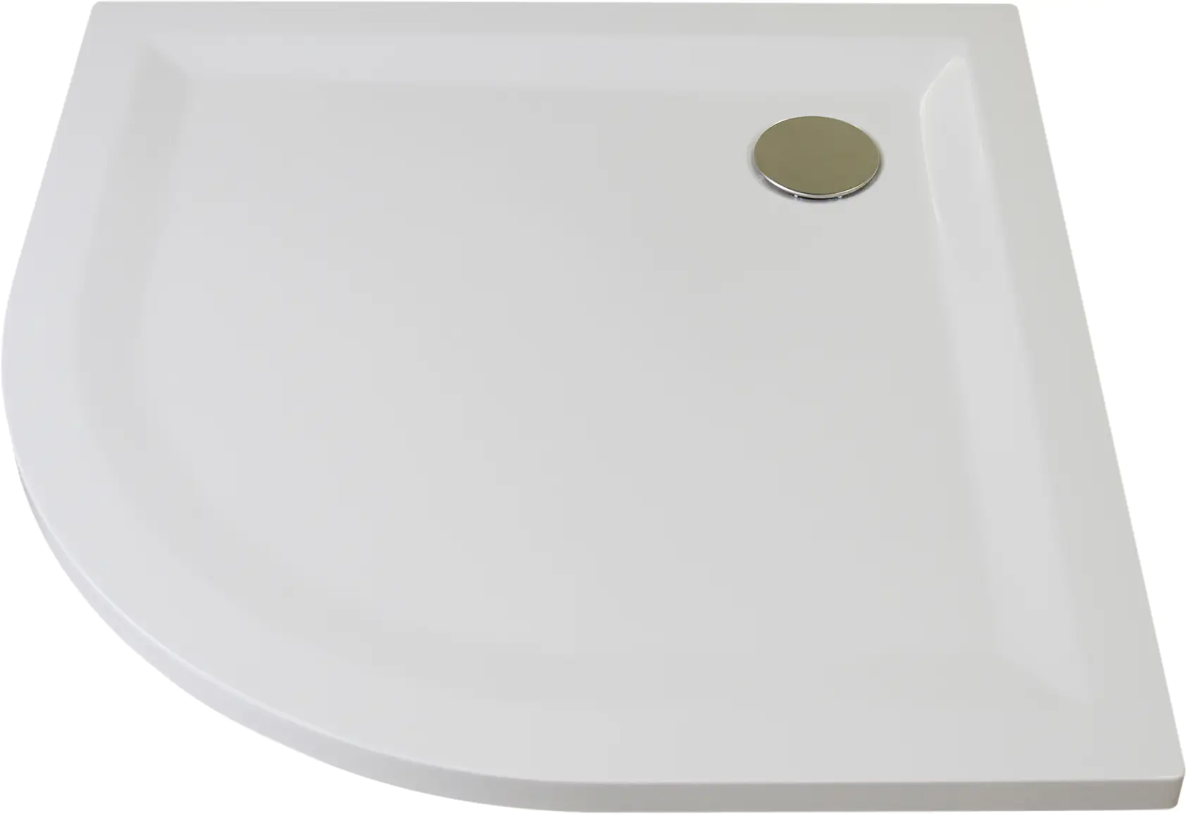 Breuer Runddusche FlatLine Design 90 x 90 cm, weiß