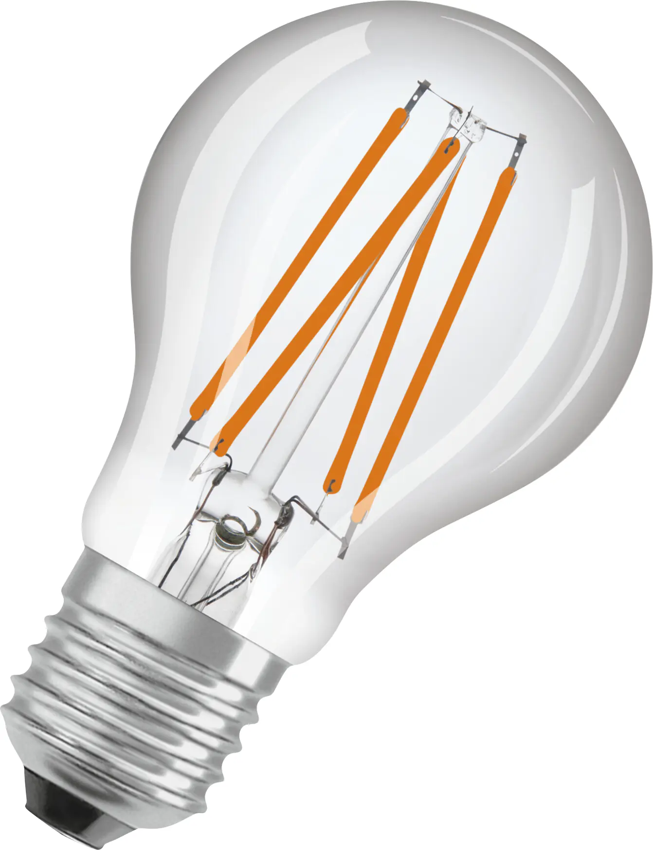 Ledvance LED Leuchtmittel ST CLAS A60 E27 7,3W warmweiß, weiß-matt