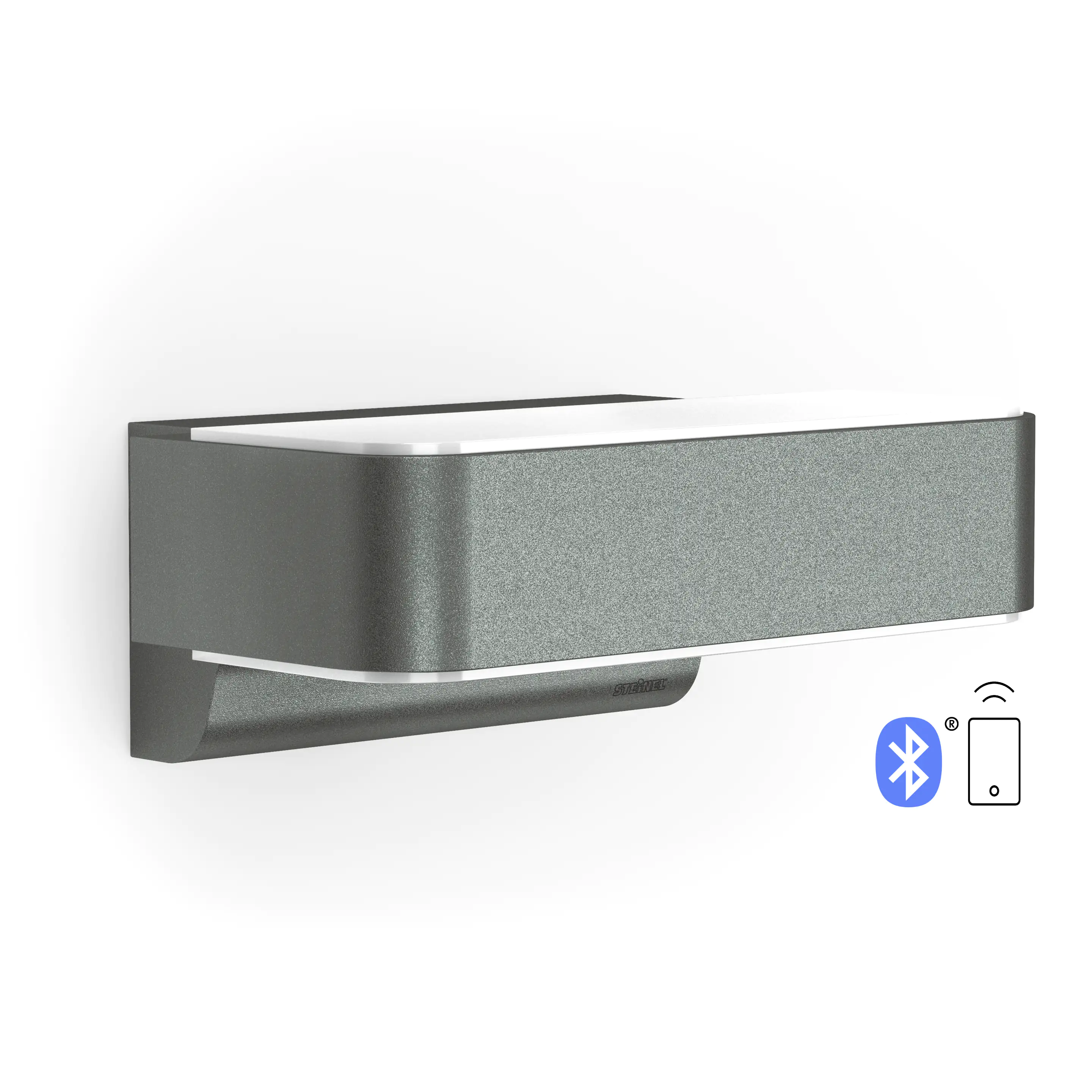 Steinel Außenleuchte L 810 C Anthrazit Up-/Downlight mit Bluetooth Connect