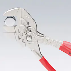 Knipex Zangenschlüssel vernickelt Mehrkomponenten-Hülle