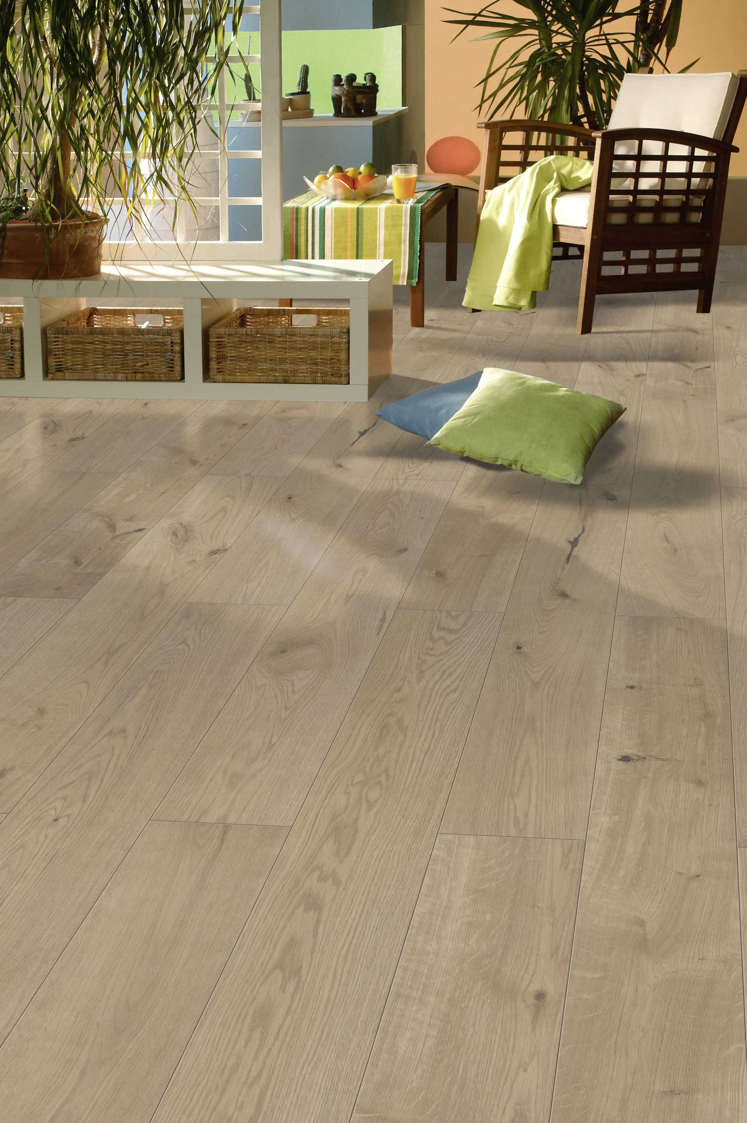 Classen Laminat 4V Eiche natur gelb