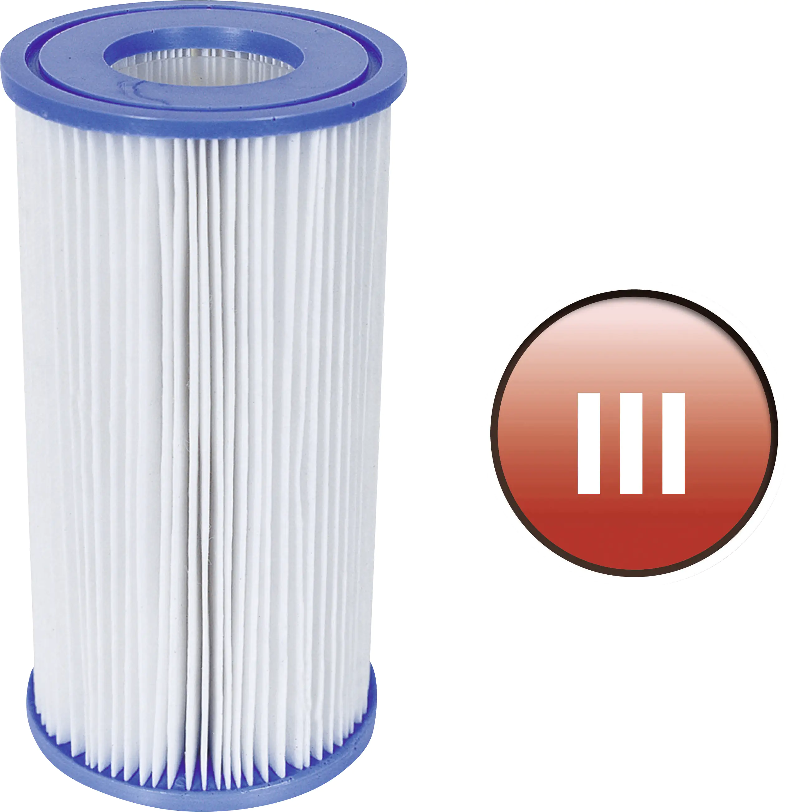 Bestway Flowclear Filterkartusche Gr.III Maße: 10,6 x 20,3 cm