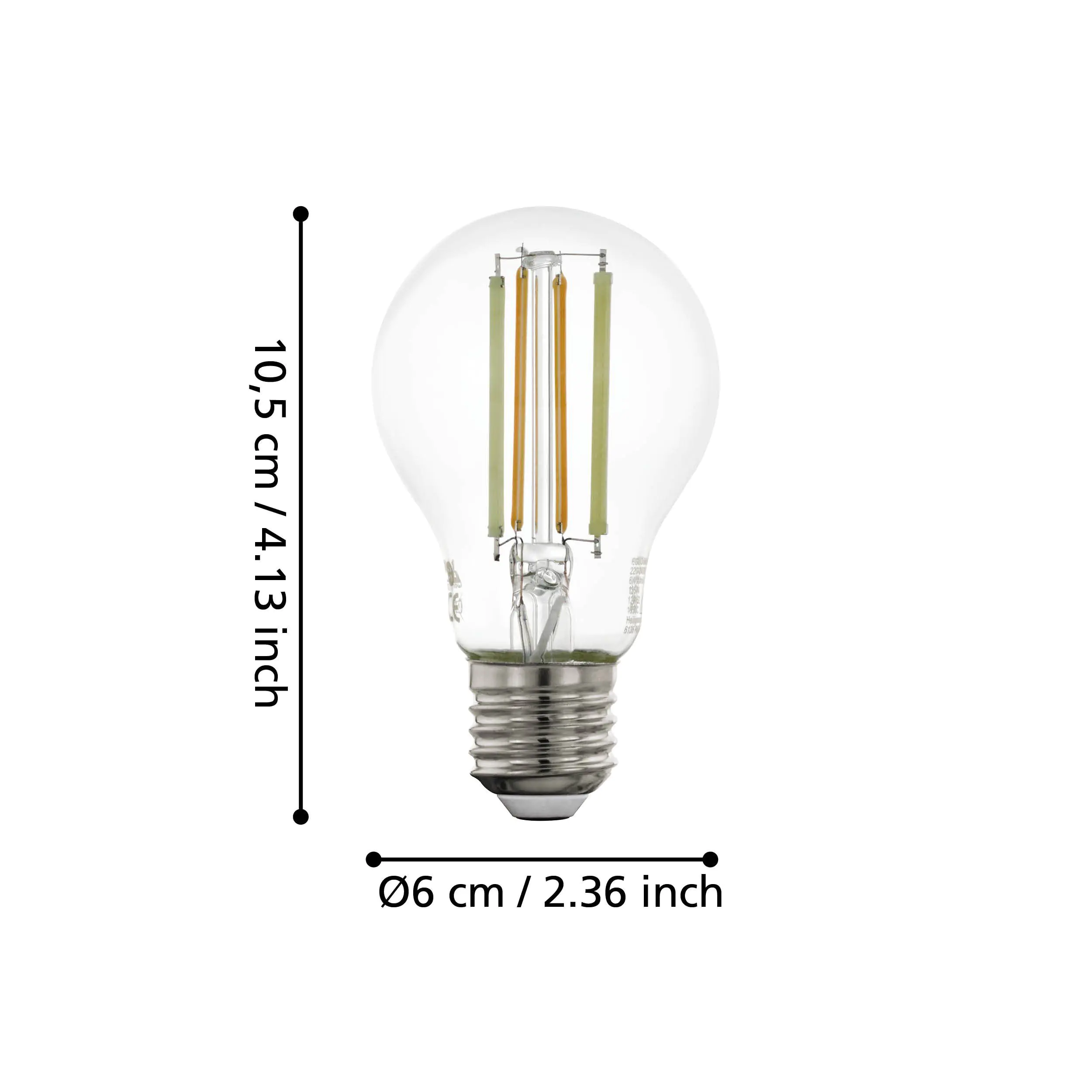 Eglo Connect LED Leuchtmittel-Z A60 Birnenform E27-6W Smart Home connect.Z
