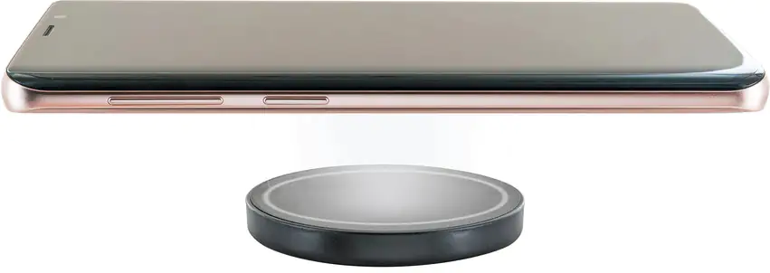 Schwaiger induktive Magnet QI Ladestation USB Type C 7,5 / 10 W, schwarz