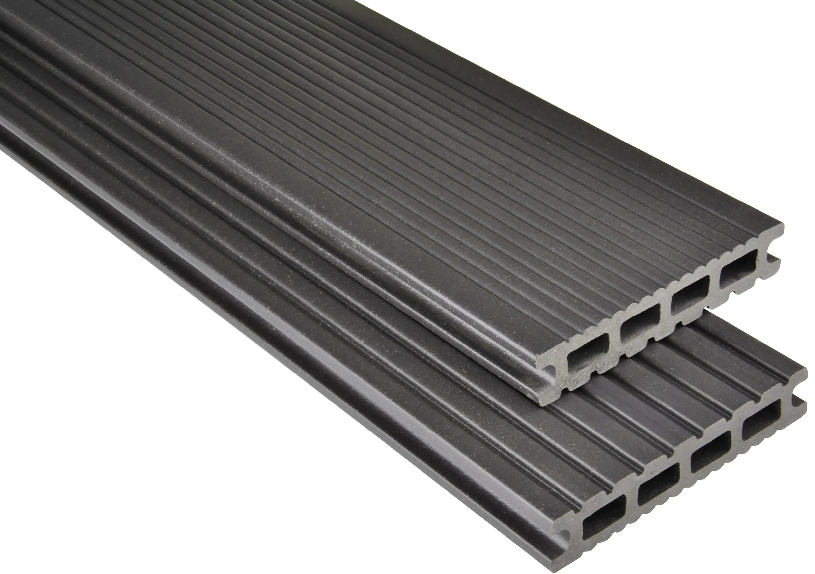 Kovalex Terrassendiele WPC 300 x 14,5 x 2,6 cm graubraun mattiert