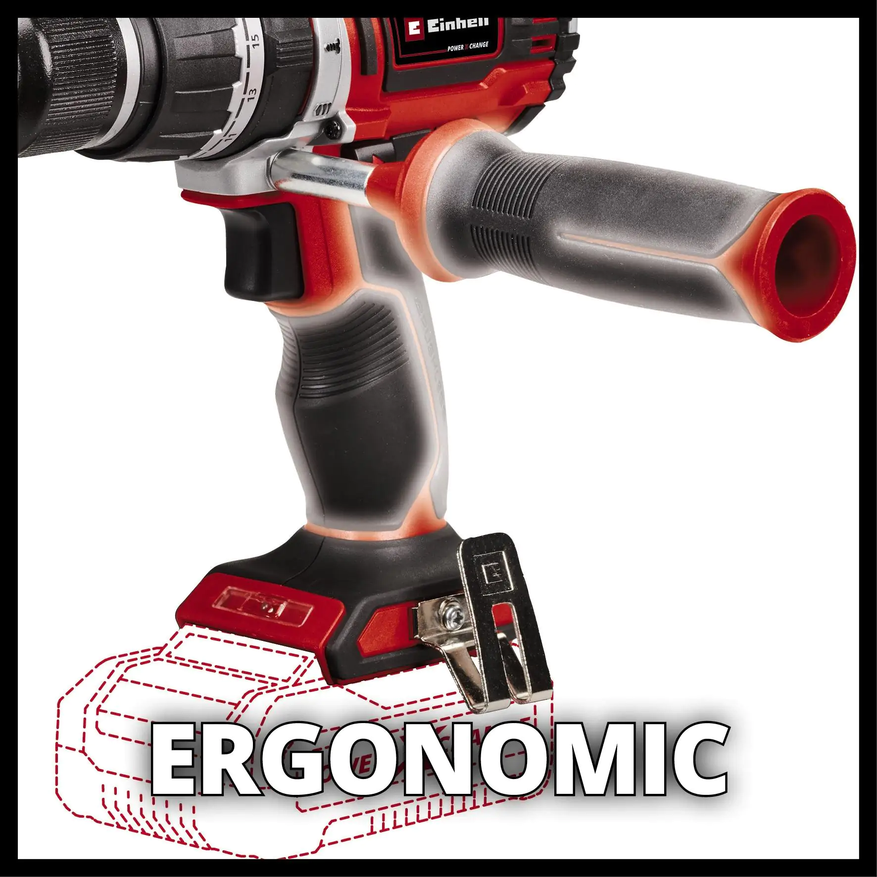 Einhell Akku-Schlagbohrschrauber TP-CD 18/60 Li-i BL Solo 18 V