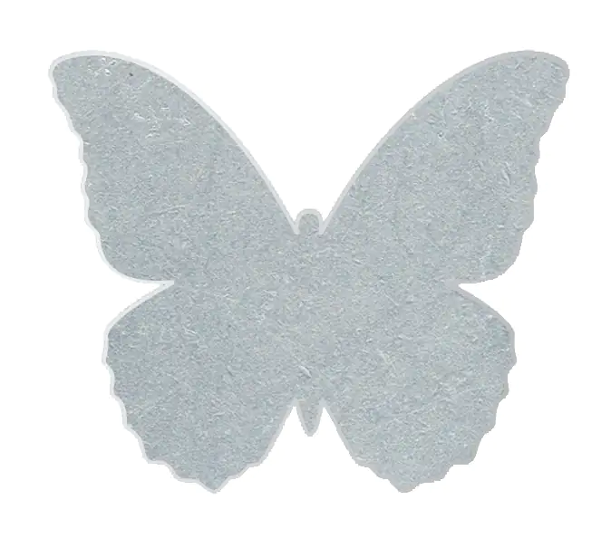 d-c-fix Tischtuchbeschwerer silber Butterfly 4 Stück