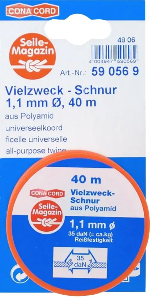 Conacord Vielzweckschnur Ø 1,1 mm x 40 m