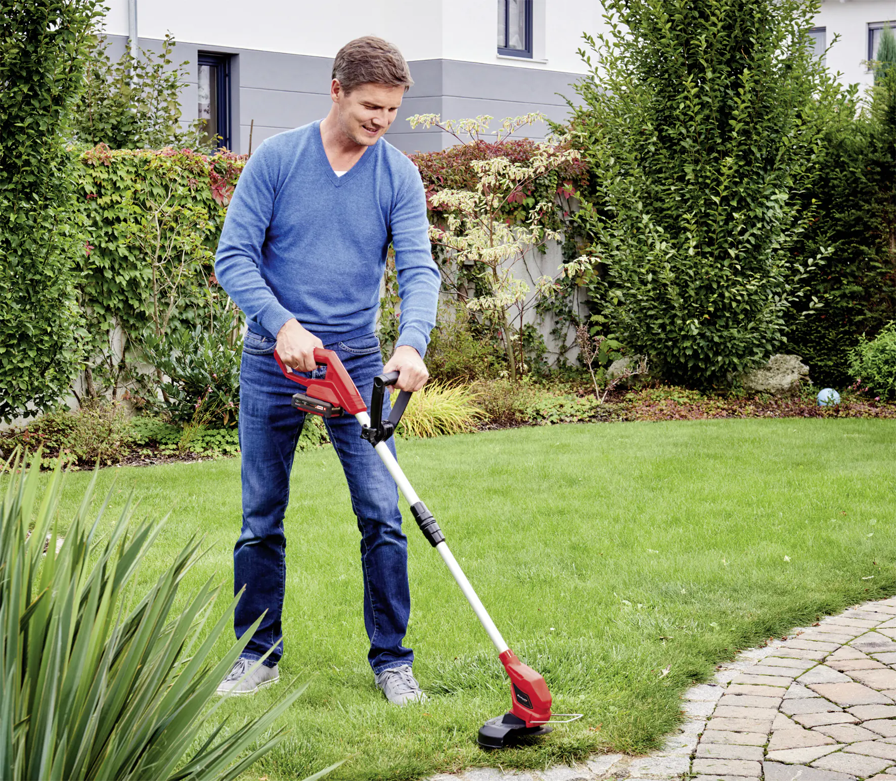 Einhell Akku Rasentrimmer GC-CT 18/24 Li-Solo 24 cm Schnittkreis