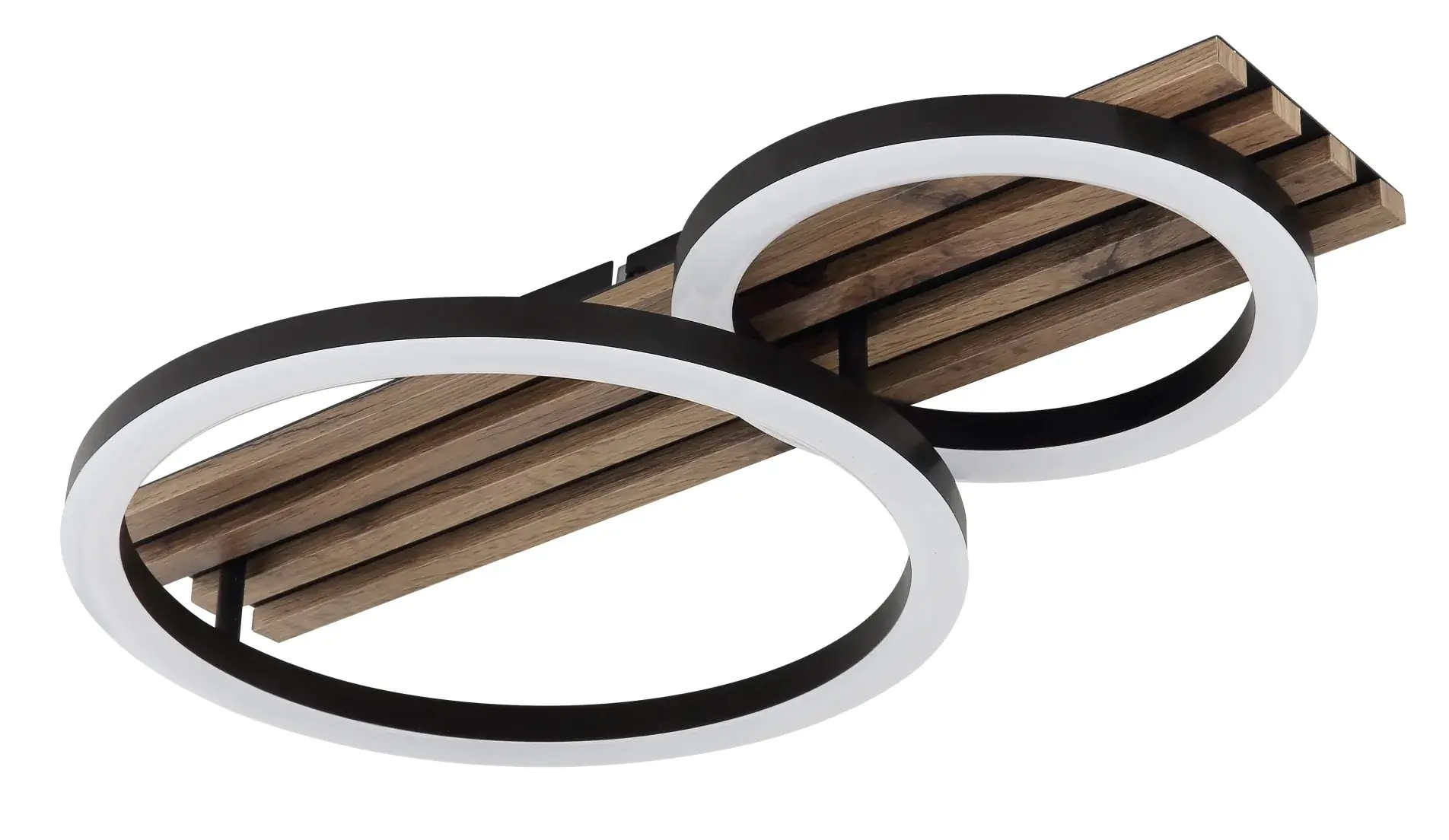 Globo LED Deckenleuchte Tisha 2 Ringe