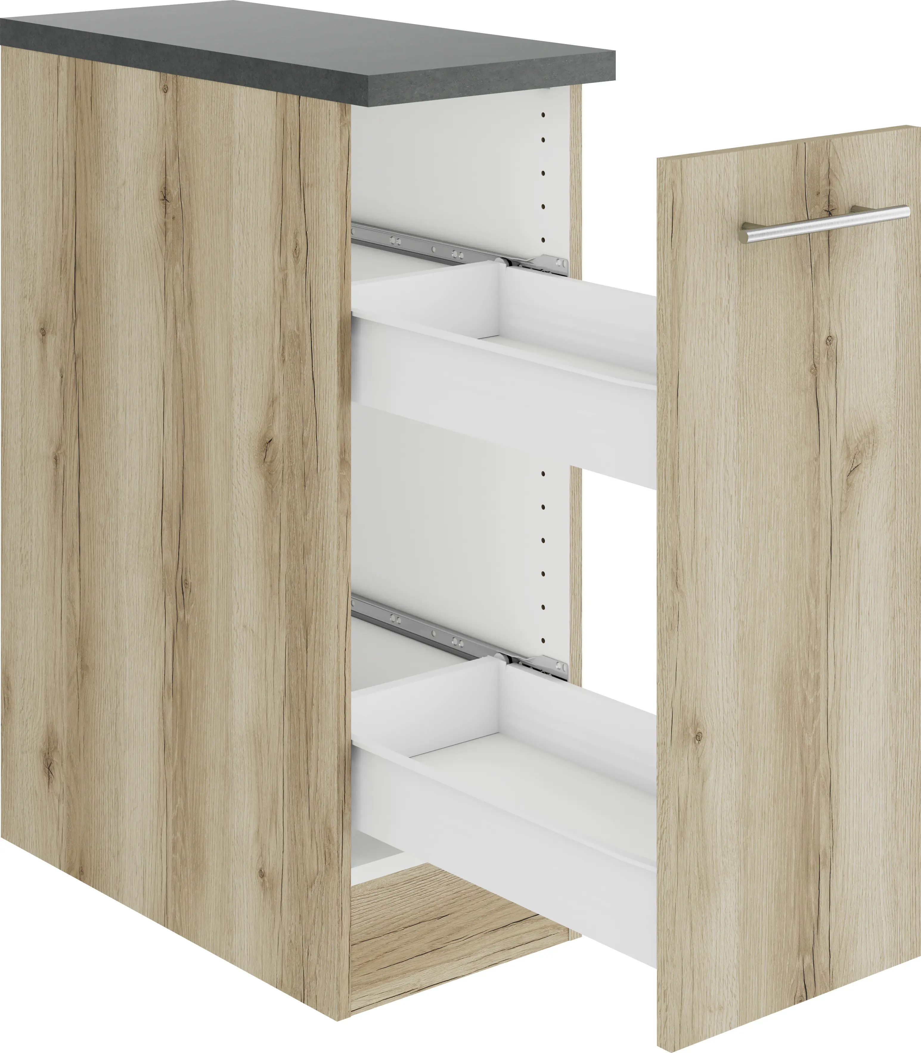 Optifit Unterschrank Livorno 290 eiche 30 cm