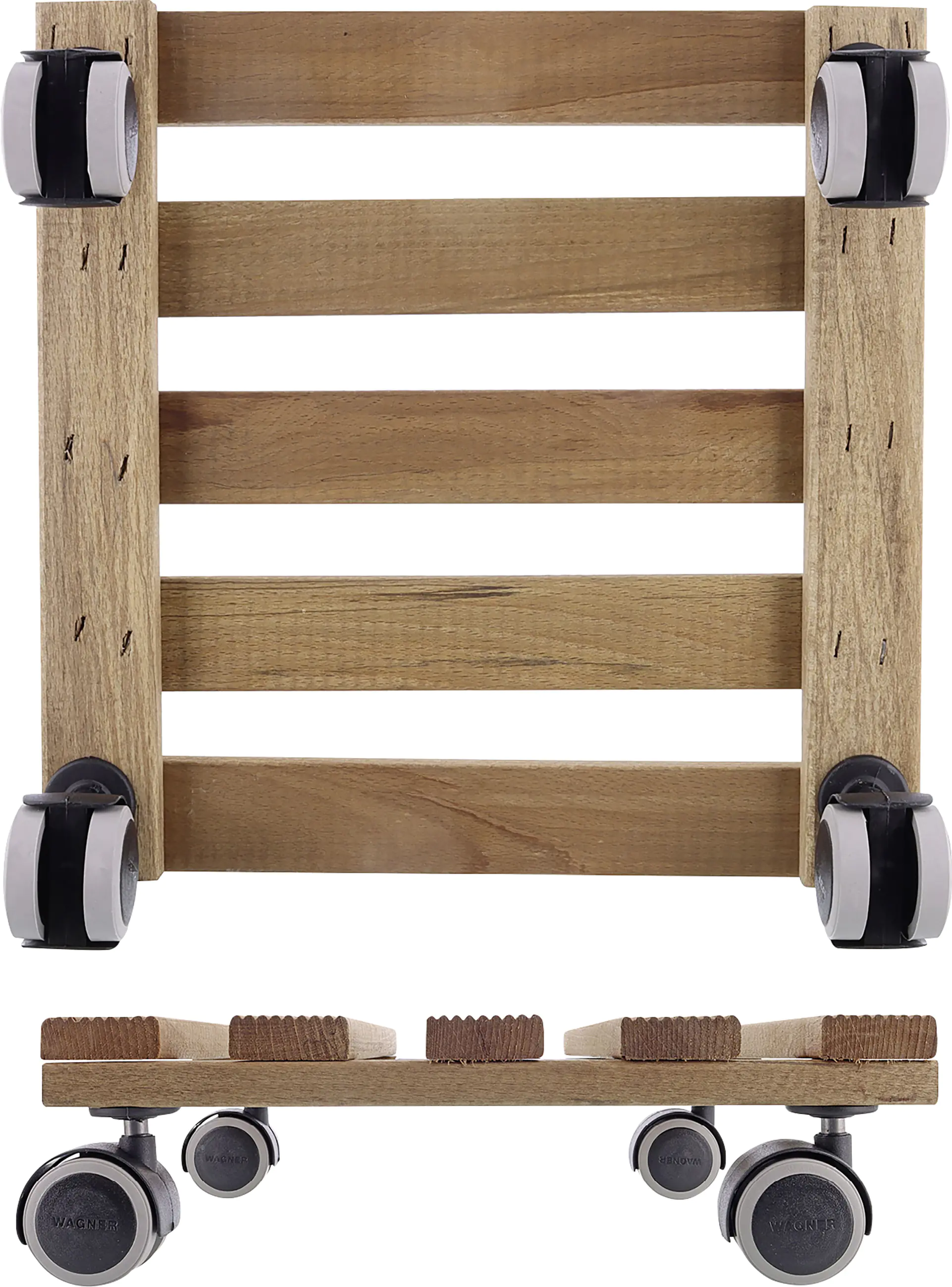 Wagner Multiroller Holz 28 x 28 cm braun