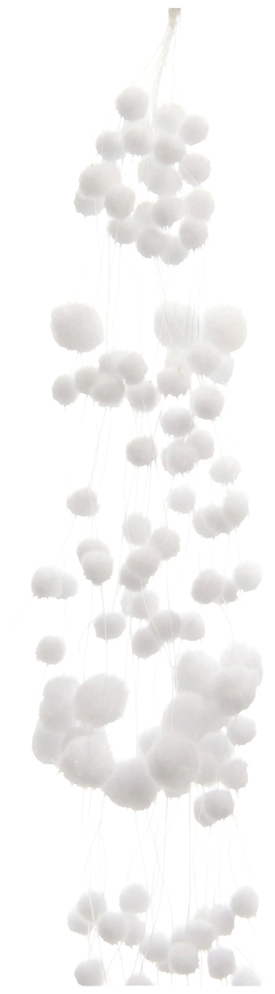 Kaemingk Schneeballgirlande 135 cm