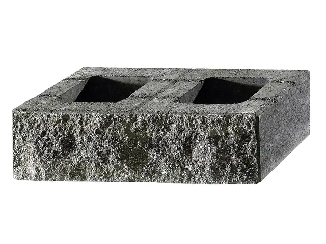 Kann Hochbeet-Set 3 Bruchstein 200 x 125 x 81 cm grau