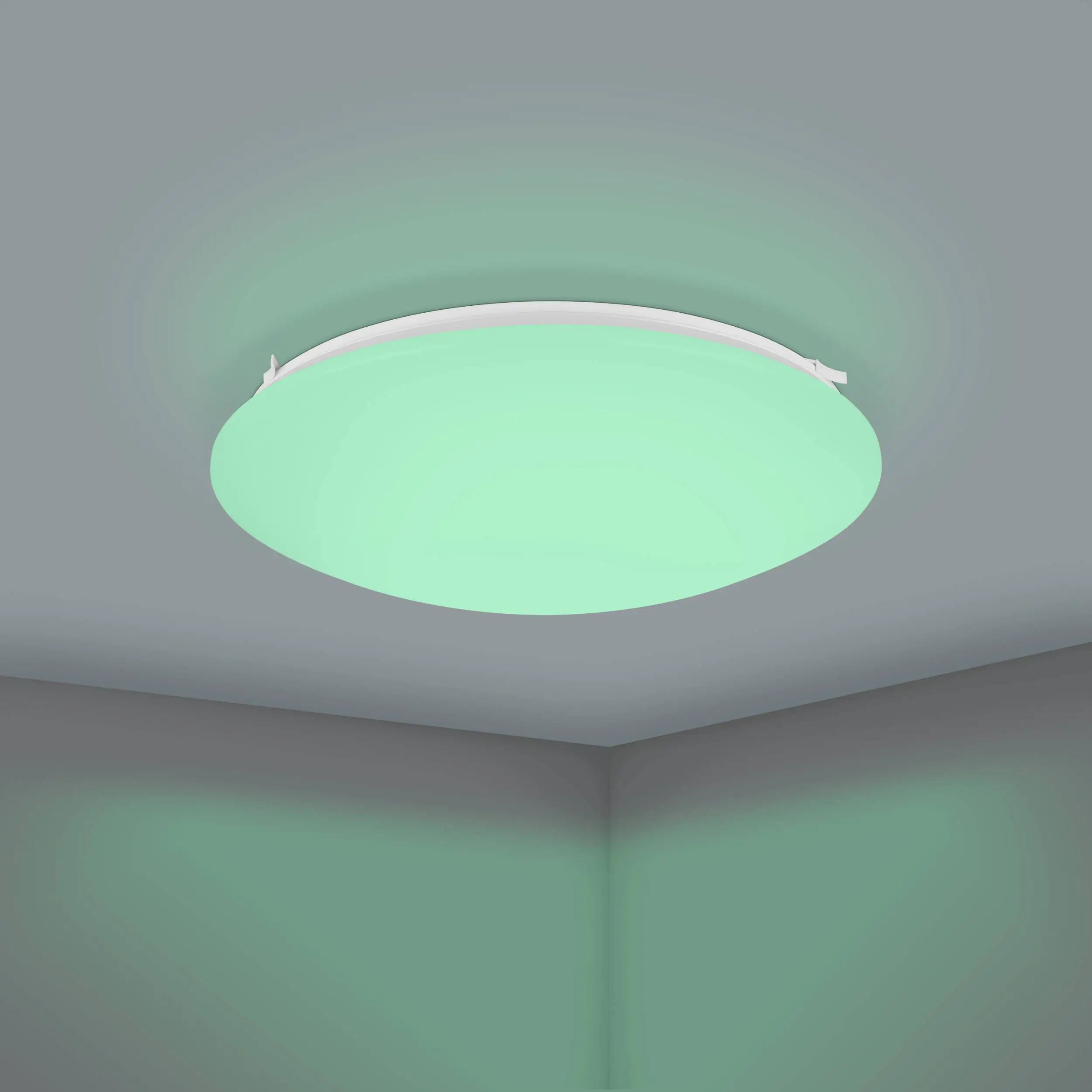 Eglo LED Deckenleuchte Valdanzo weiß Ø 38 cm RGB-Beleuchtung