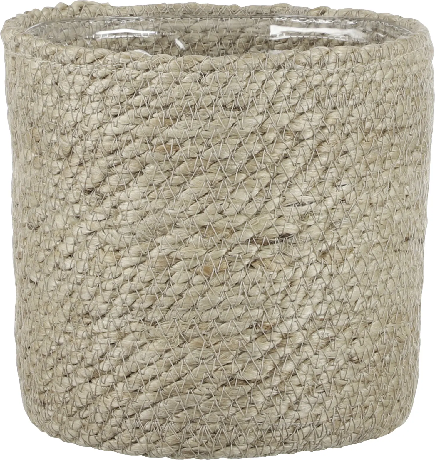 Mica Übertopf Korb Atlantic Ø 16 x 16 cm creme