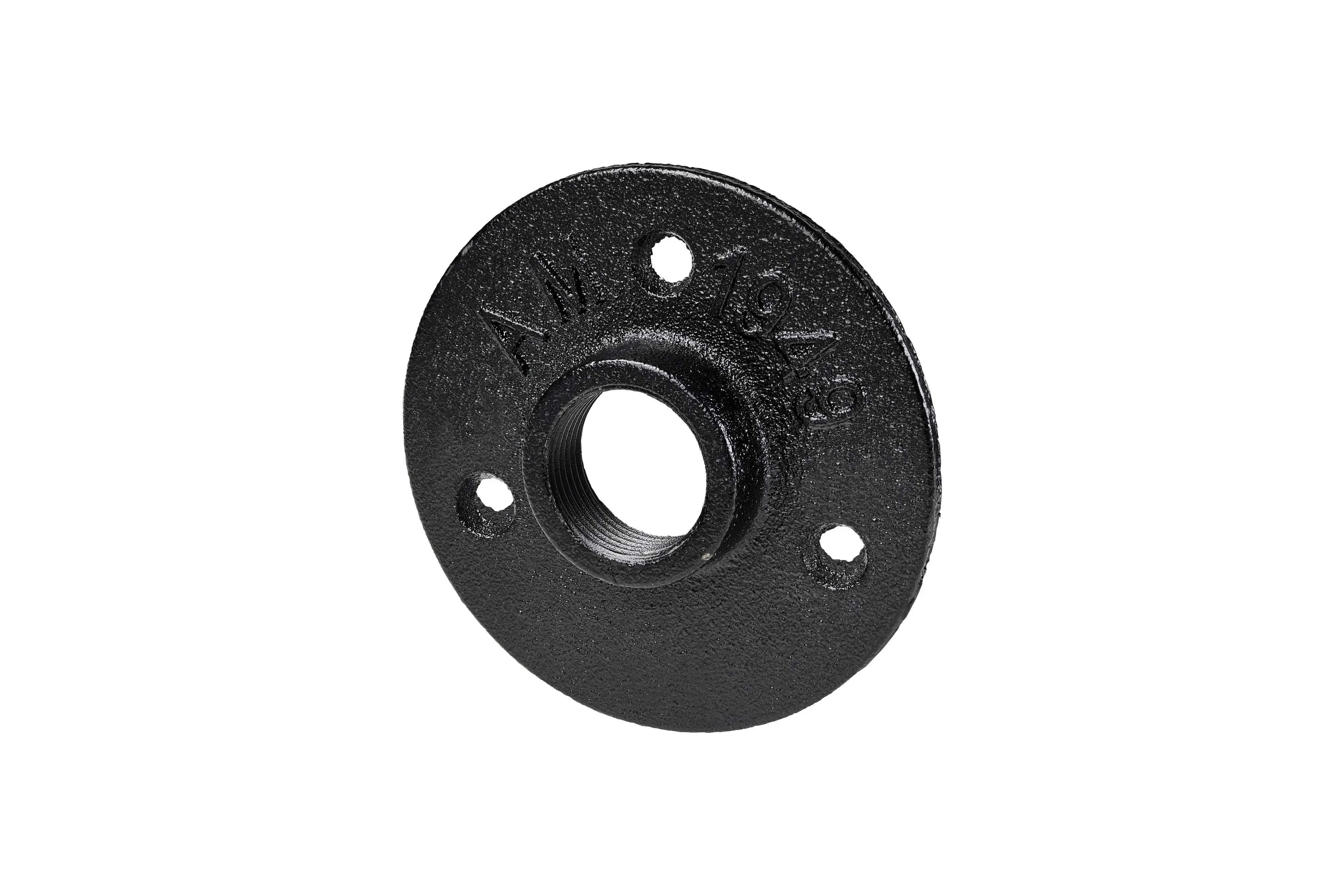 Dolle Plattenscheibe für Pipe-Regalsystem Ø 70 mm 20 mm (3/4") schwarz matt 