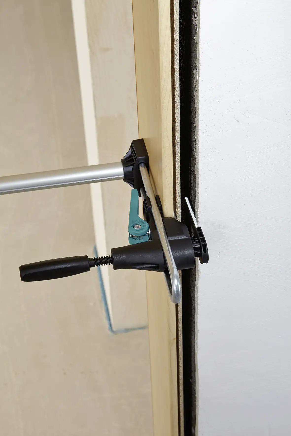Wolfcraft Türfuttermontage-Set Pro 60 - 100 cm 8-teilig