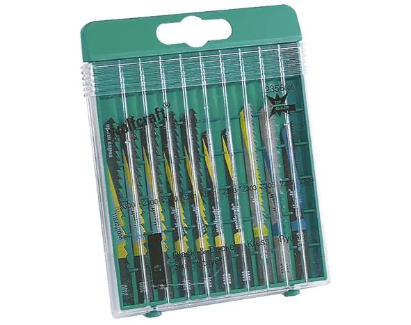 Wolfcraft Stichsägeblatt-Set 2356000 U-Schaft 10 Stück