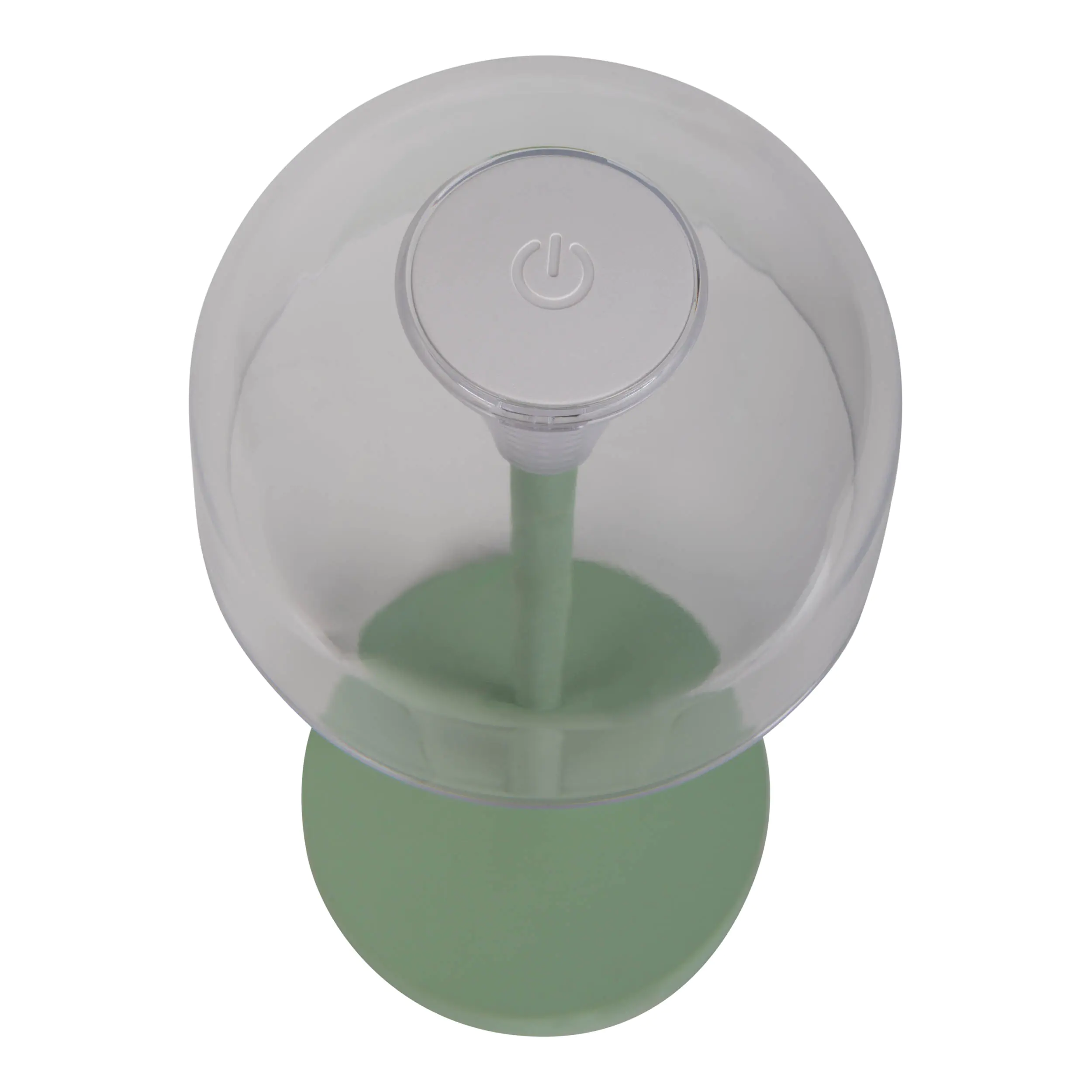 Light & More LED Akku-Tischleuchte Gomba mint dimmbar