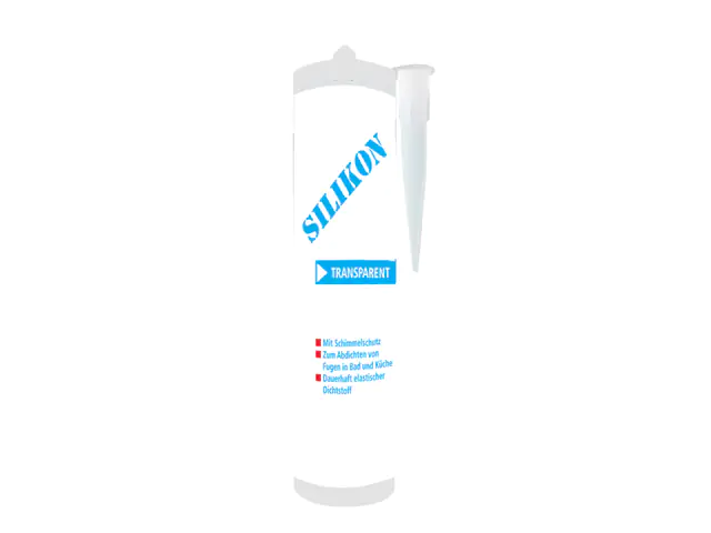Silikon transparent 280 ml 12 St. Kartonabnahme