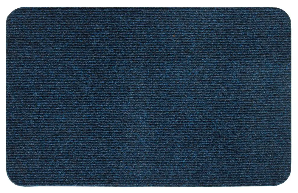 Fußmatte Aleko kobaldblau, 40 x 60 cm