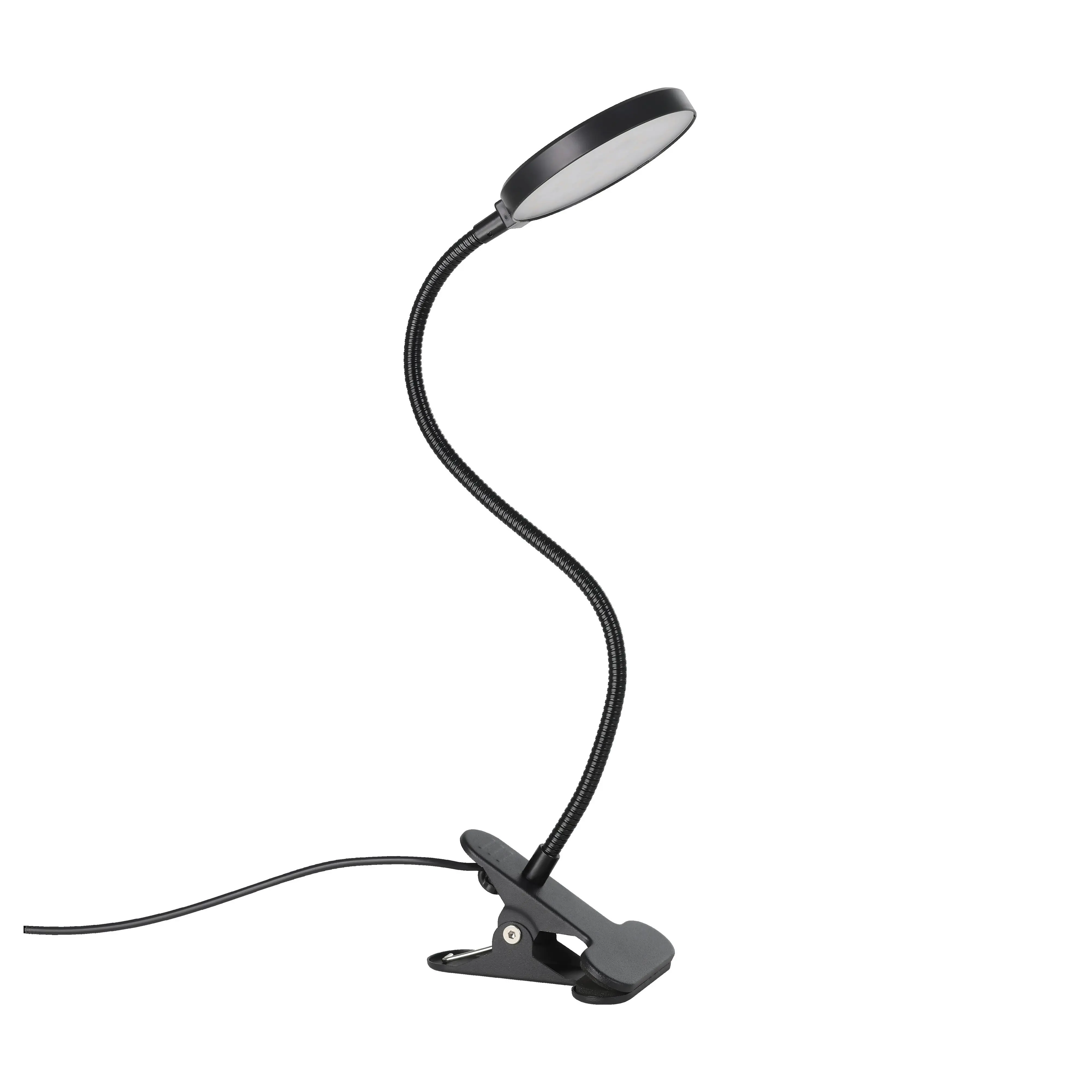 Eglo LED-Klemmleuchte Casetto 3,8 W schwarz warmweiß