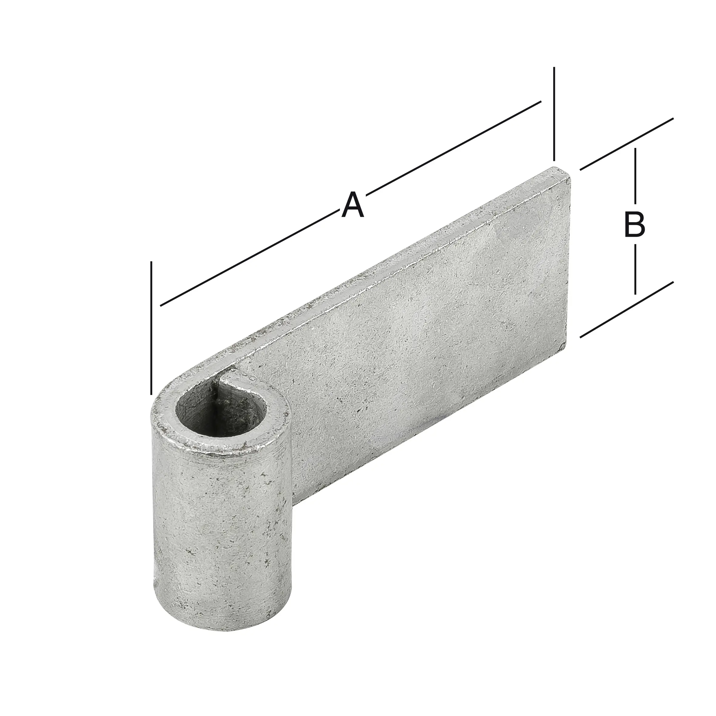 Vormann Anschweißbänder 100 x 45 x 16 mm