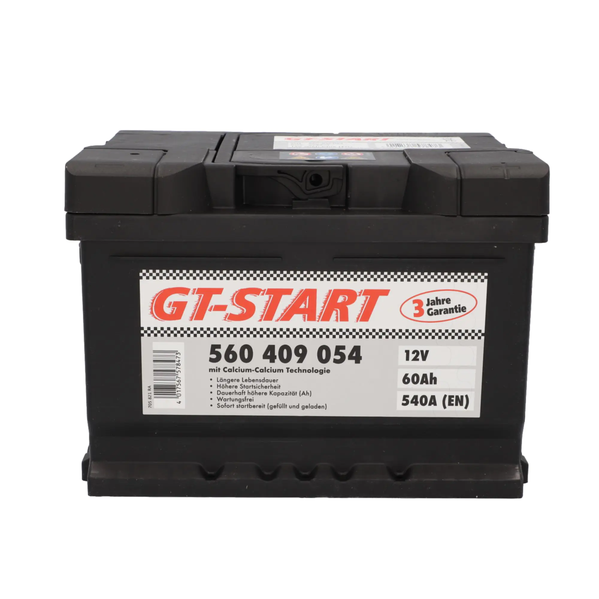 GT-Start Starterbatterie SLI 60Ah 540A 560 409 054