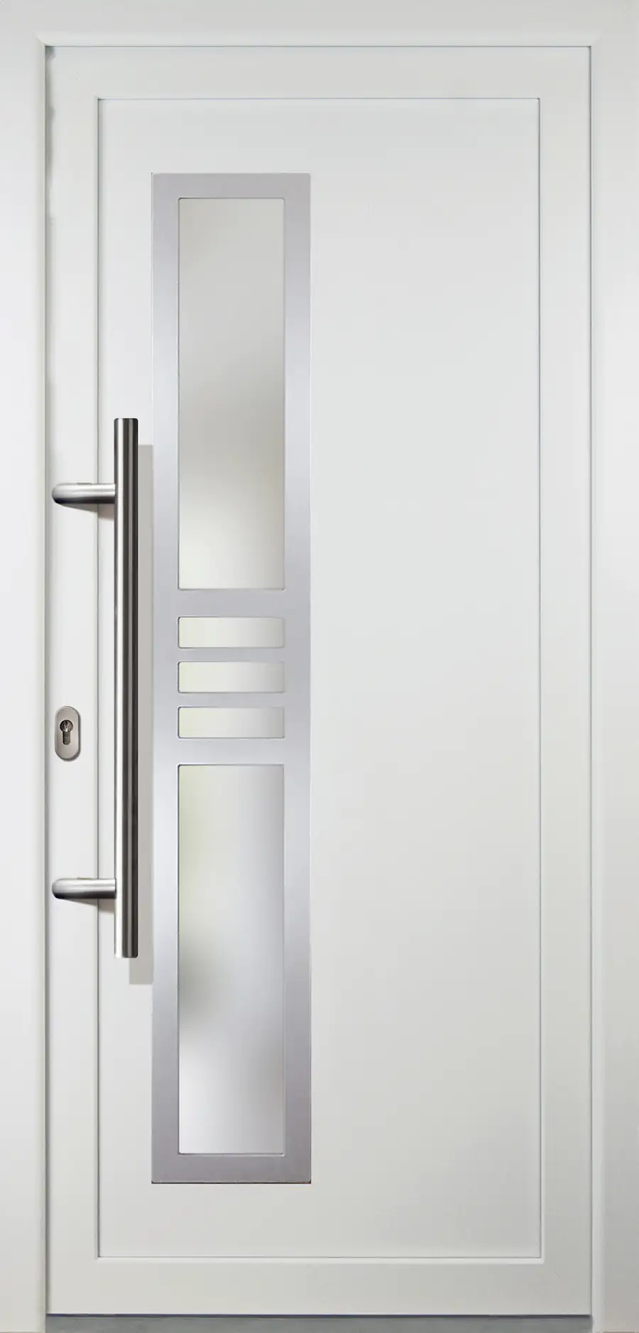 Meeth Haustür Signum PVC Modell 53 98 x 200 cm, DIN links, weiß