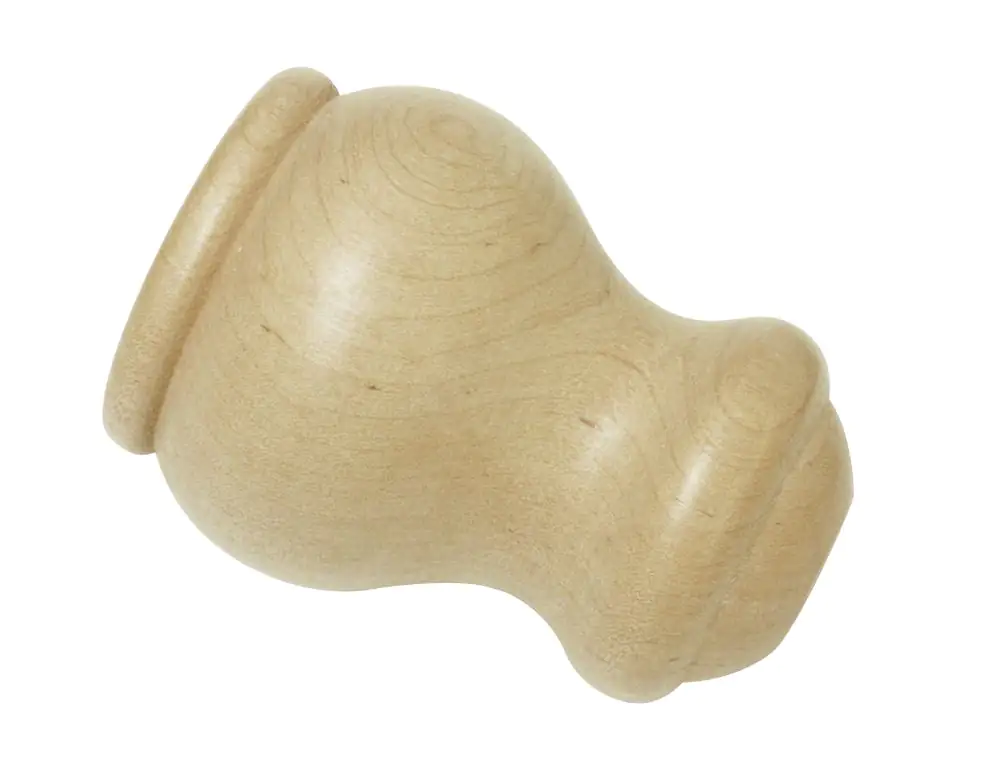 Gardinia Endknopf zu Stilprogramm Lugano, Ø 28 mm, natur