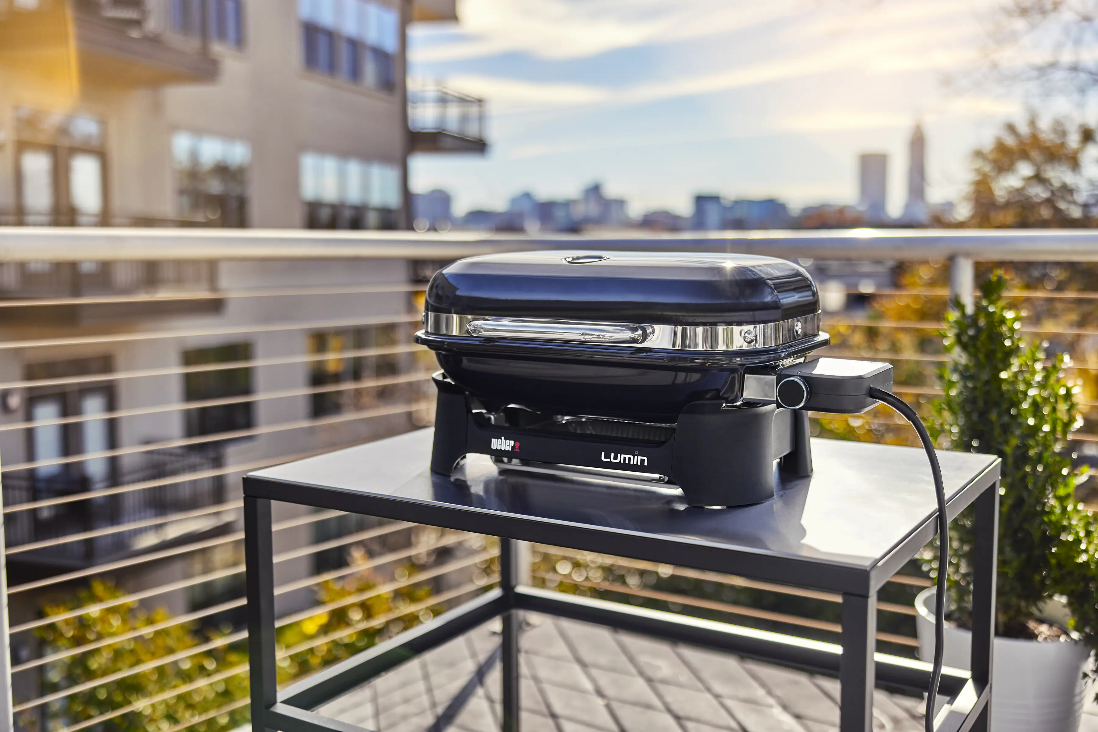 Weber Elektrogrill Lumin Compact; Grillfläche: 43x28 cm