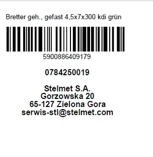 Brett Kiefer kesseldruckimprägniert 300 x 7 x 4,5 cm